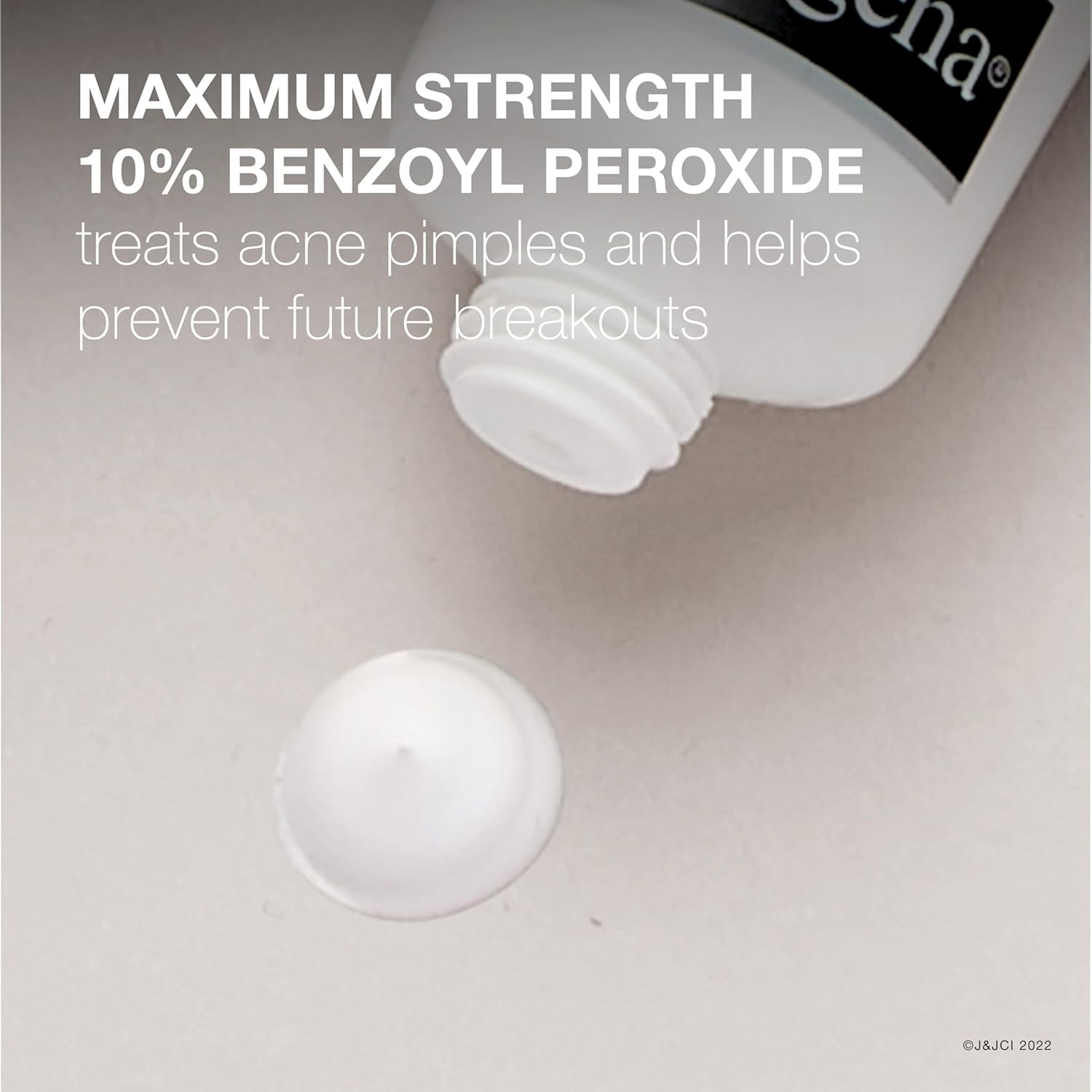 Neutrogena Rapid Clear Stubborn Acne Spot Treatment Gel, Maximum Strength 10% Benzoyl Peroxide Treatment Medication for Acne Prone Skin, Pimple Cream Reduces Size & Redness in 2 Hours, 1 oz image 6
