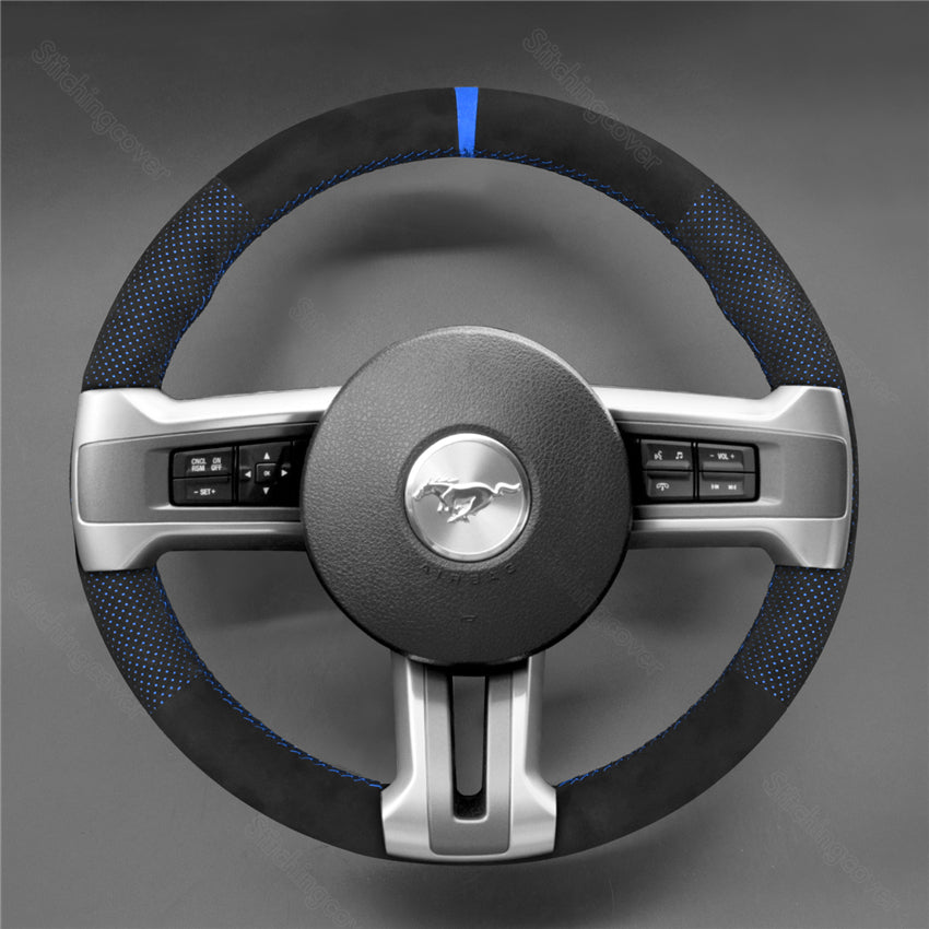 Steering Wheel Cover for Ford Mustang S197 2009-2014 image 1