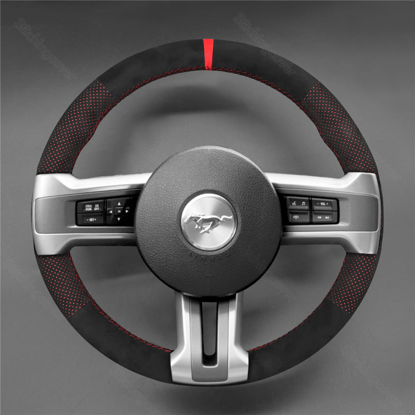 Steering Wheel Cover for Ford Mustang S197 2009-2014 image 4