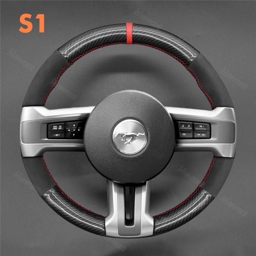 Steering Wheel Cover for Ford Mustang S197 2009-2014 image 6