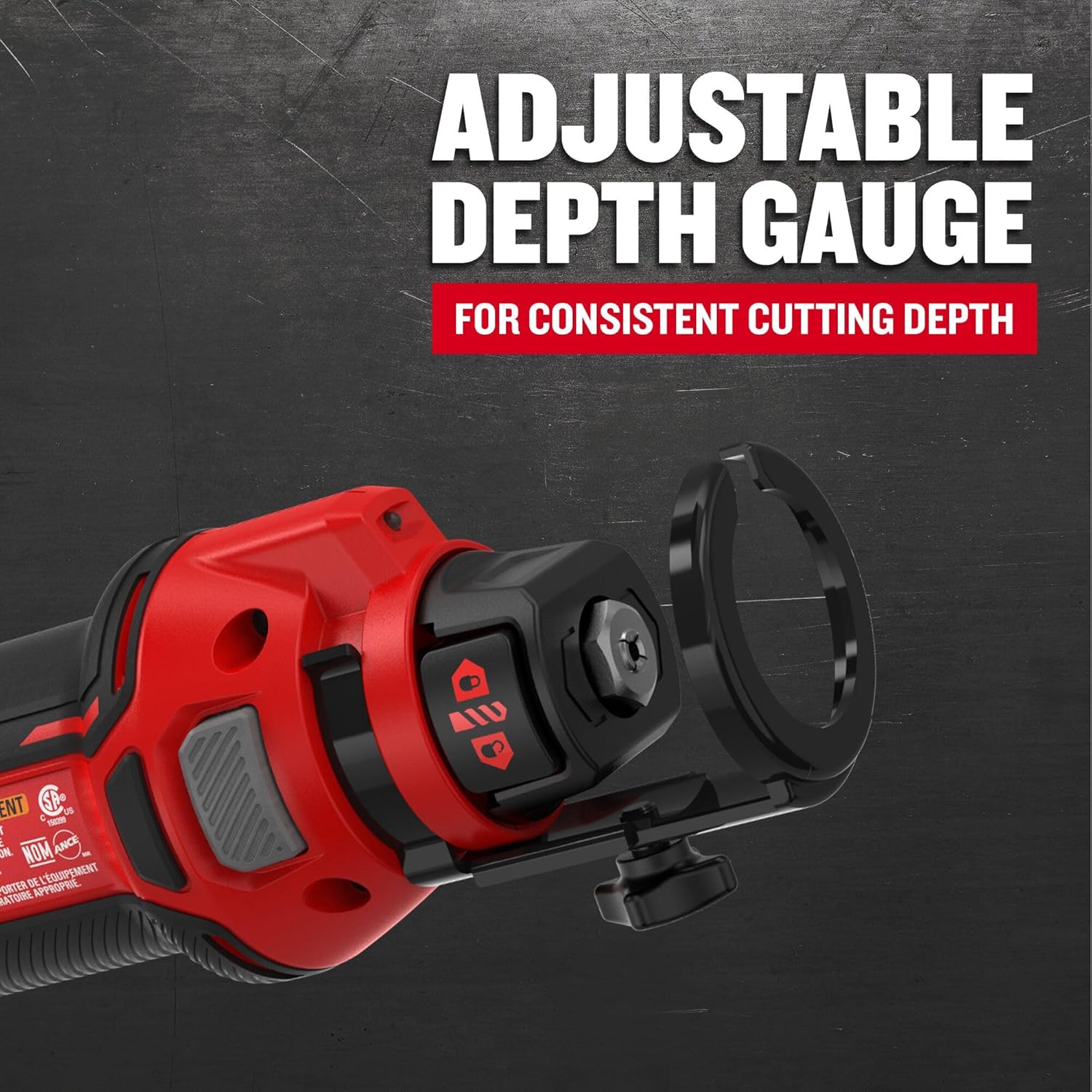 CRAFTSMAN 20V MAX Cut Out Tool, Cordless Drywall Cutting, Bare Tool Only (CMCE200B) image 3