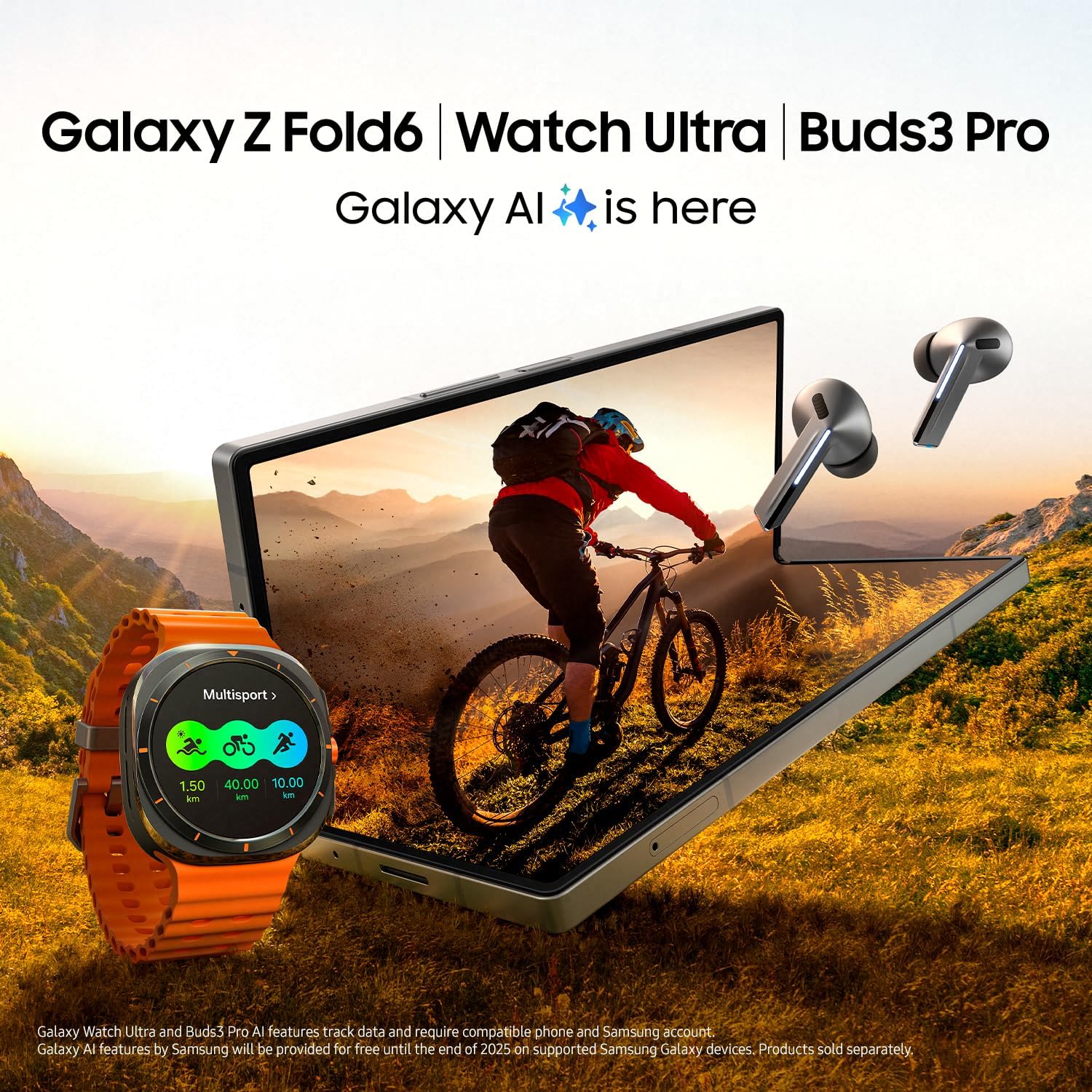 Samsung Galaxy Z Fold 6, 256GB Unlocked Android Smartphone, Circle to Search, Hands-Free Interpreter, AI Photo Edits, Foldable Display for Multitasking, 2024, US 1 Yr Warranty, Navy image 9