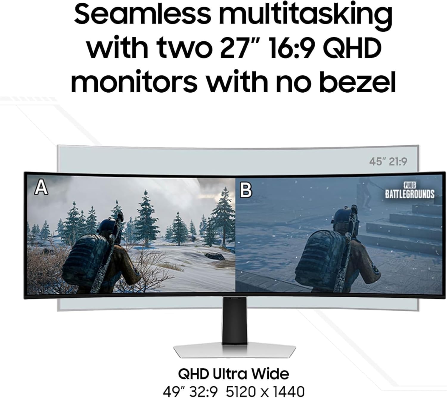 Samsung 49" Odyssey OLED (G93SC) Series Curved Gaming Monitor w QD-OLED, 240Hz, 0.03ms, DQHD, G-Sync Compatible, AMD FreeSync Premium Pro,Height Adjustable Stand,3 Yr Warranty,LS49CG932SNXZA image 10