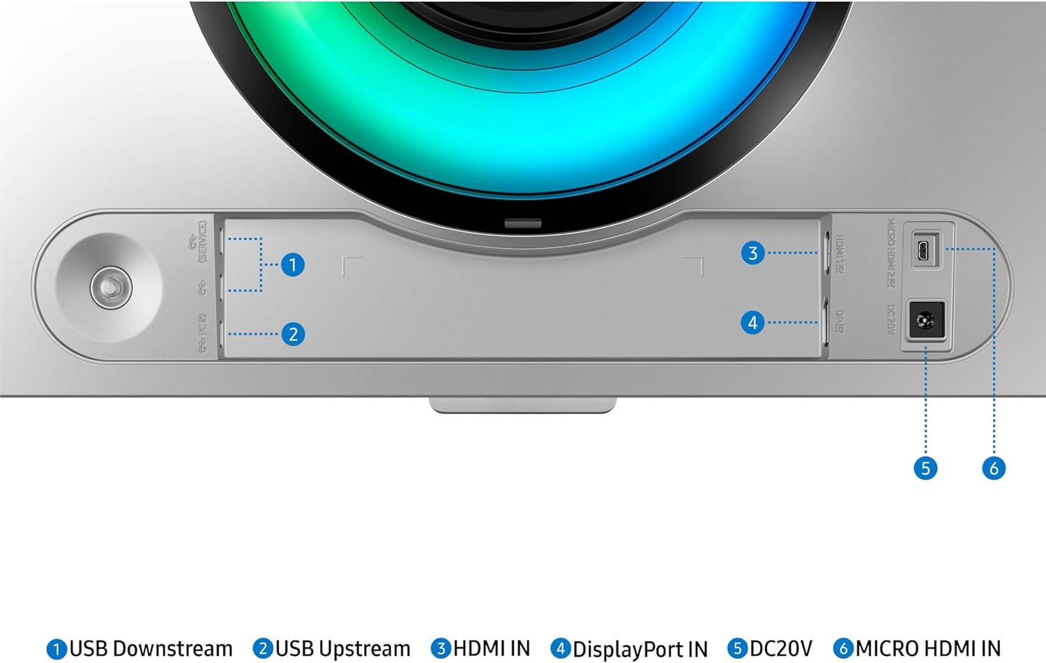 Samsung 49" Odyssey OLED (G93SC) Series Curved Gaming Monitor w QD-OLED, 240Hz, 0.03ms, DQHD, G-Sync Compatible, AMD FreeSync Premium Pro,Height Adjustable Stand,3 Yr Warranty,LS49CG932SNXZA image 14