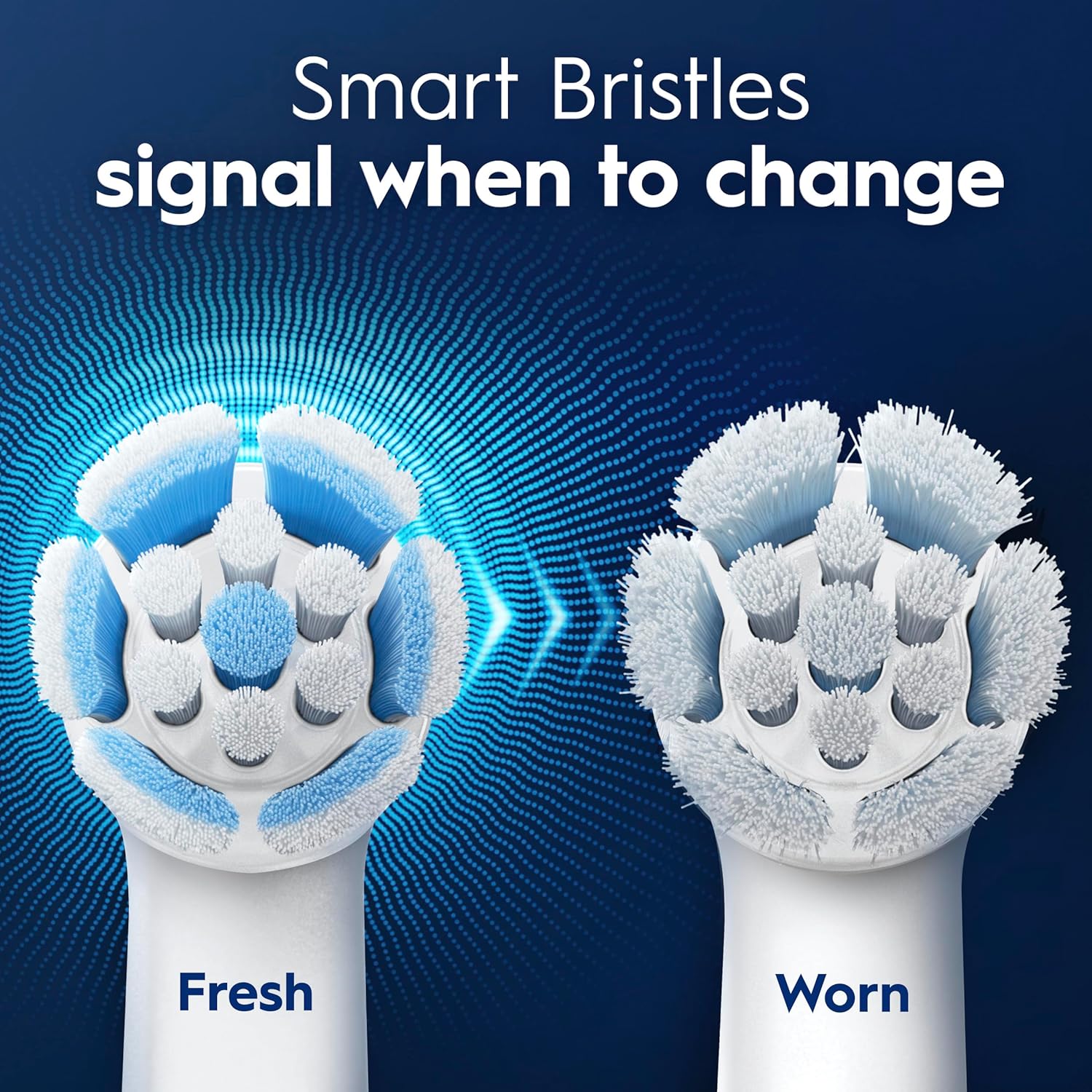 Oral-B iO Ultimate Clean Replacement Brush Heads, 5 Count, 4 Ultimate Clean + 1 Gum & Sensitive White image 6