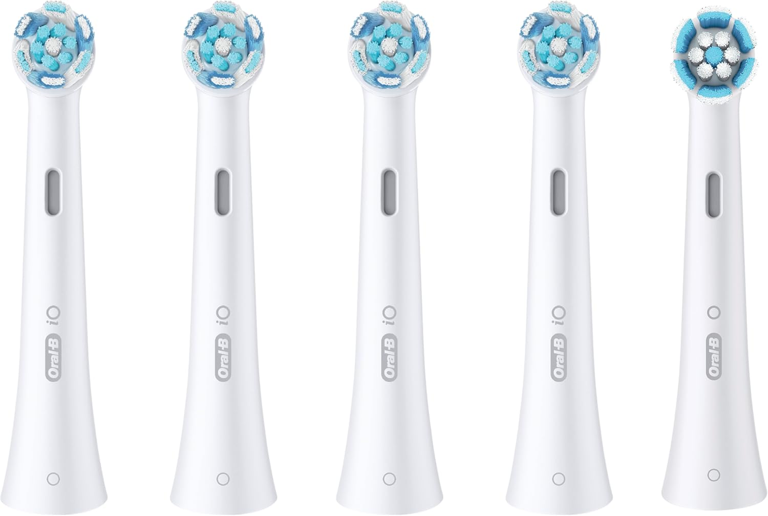 Oral-B iO Ultimate Clean Replacement Brush Heads, 5 Count, 4 Ultimate Clean + 1 Gum & Sensitive White image 11