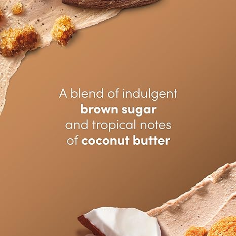 Dove Brown Sugar and Coconut Butter Body Scrub Exfoliates and Deeply Nourishes for Smooth, Radiant Skin 15 oz image 4