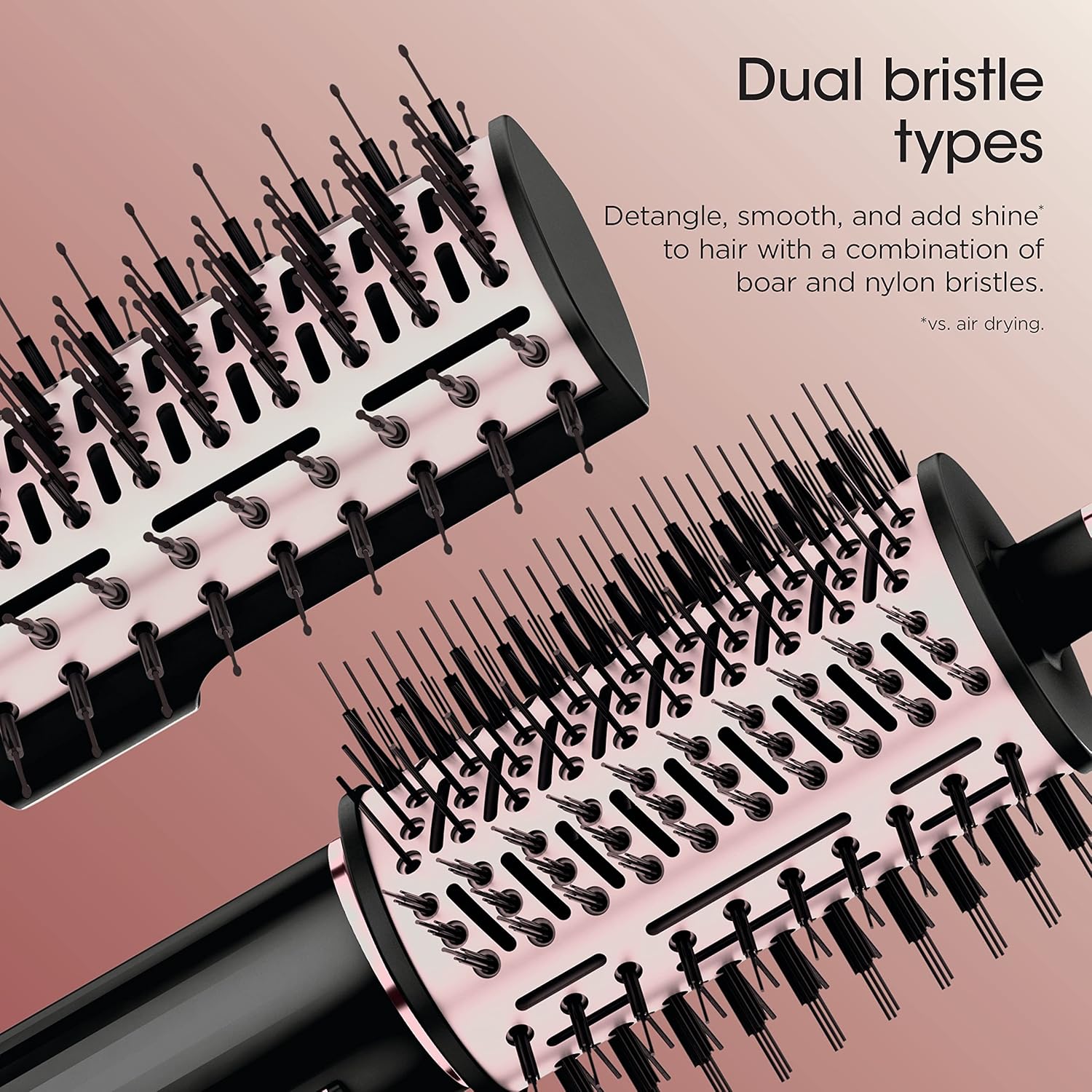 Shark Hair Dryer | FlexStyle Hair Styling System | Portable & Powerful Blow Dryer Brush | Hair Curler & Volumizer | 6 Styling Tools Included | Best for All Hair Types | Black | HD440BK image 10