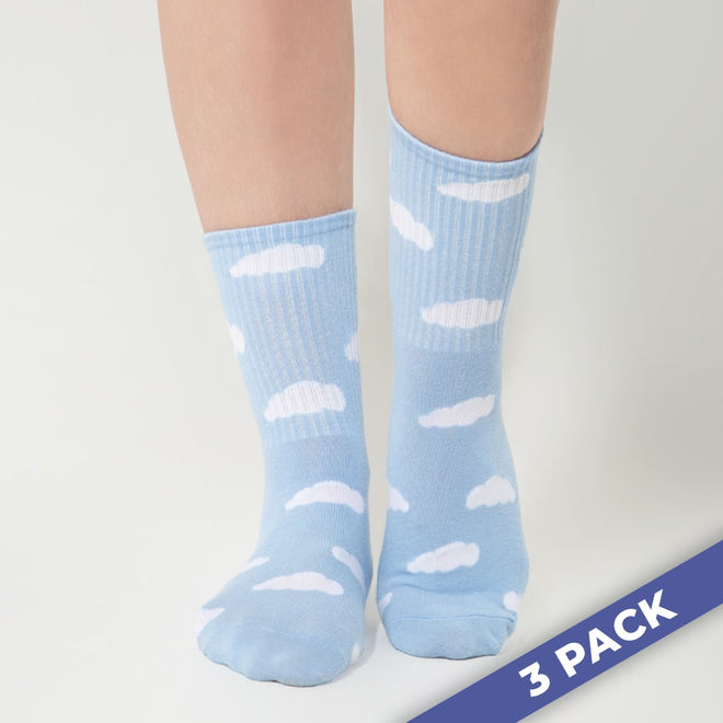 Cloud Slides - Socks Multicolor 5-Pack image 12