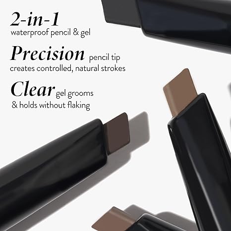 LAURA GELLER NEW YORK Sculpt-n-Stay Waterproof Brow Pencil & Gel- Blonde image 3