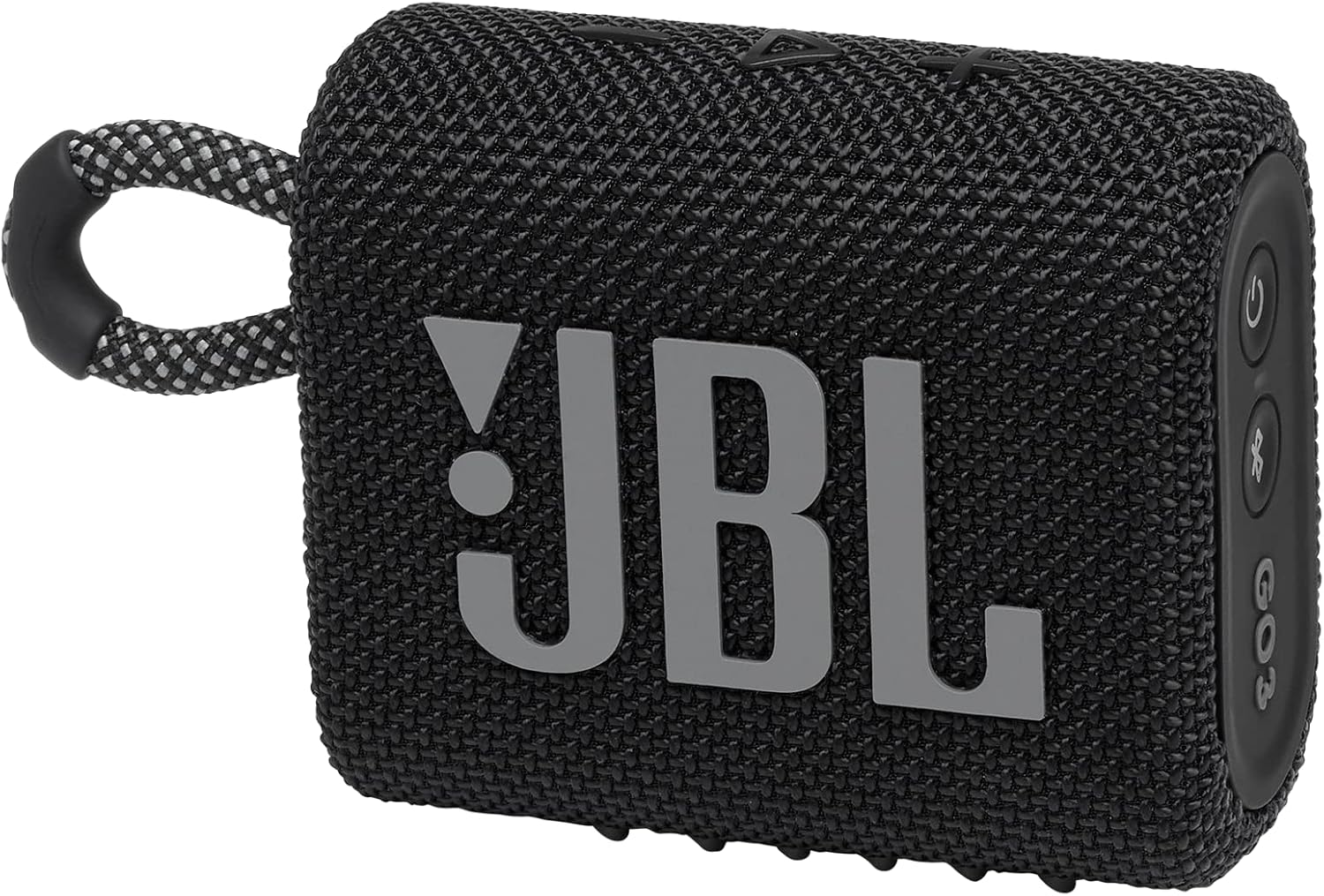 JBL Go 3 - Portable Mini Bluetooth Speaker, big audio and punchy bass, IP67 waterproof and dustproof, 5 hours of playtime, speaker for home, outdoor and travel (Black) image 1