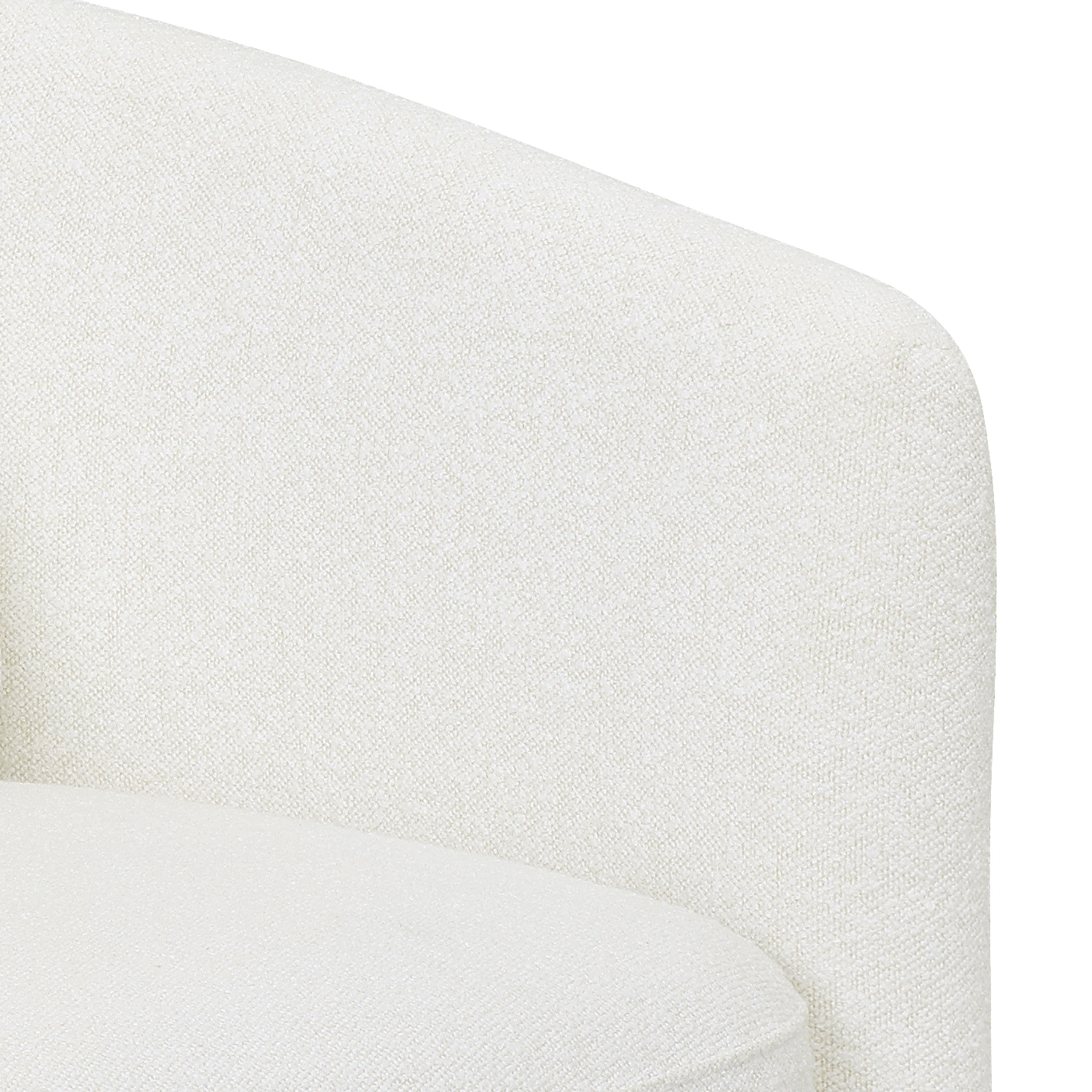 Beautiful Drew Accent Chair by Drew Barrymore, Cream Boucle image 9