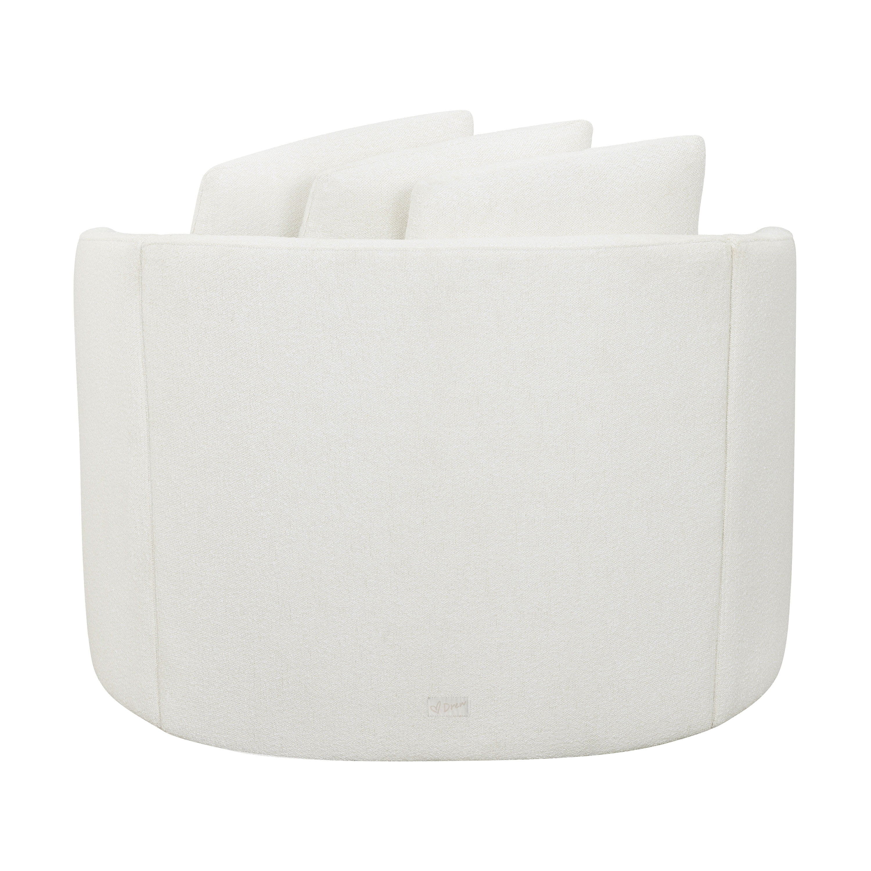 Beautiful Drew Accent Chair by Drew Barrymore, Cream Boucle image 12