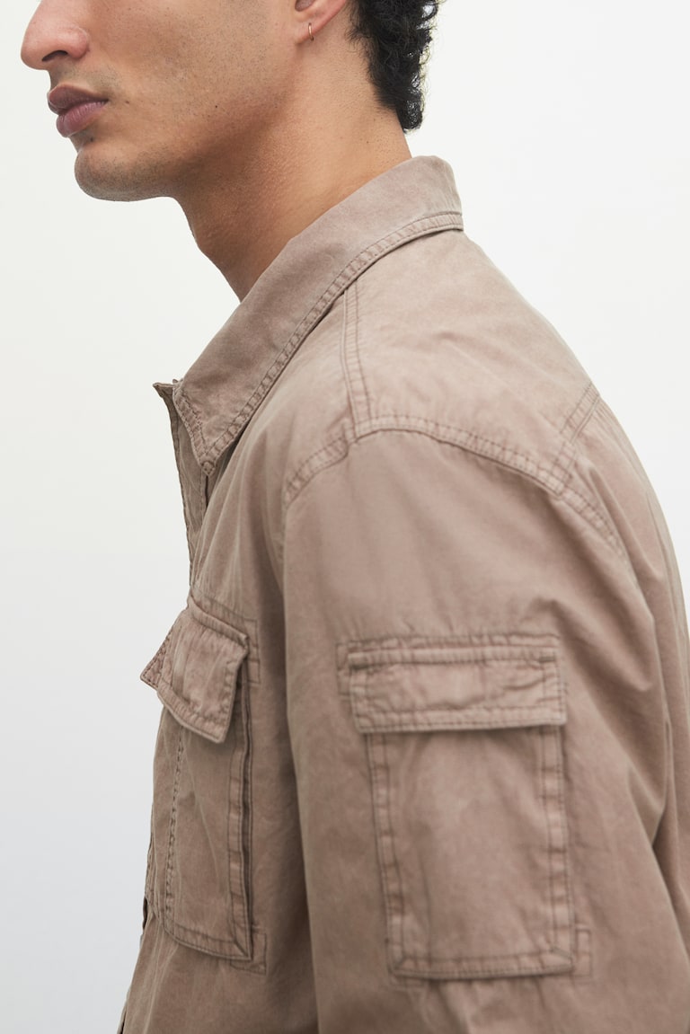 Regular-Fit Utility Overshirt image 4