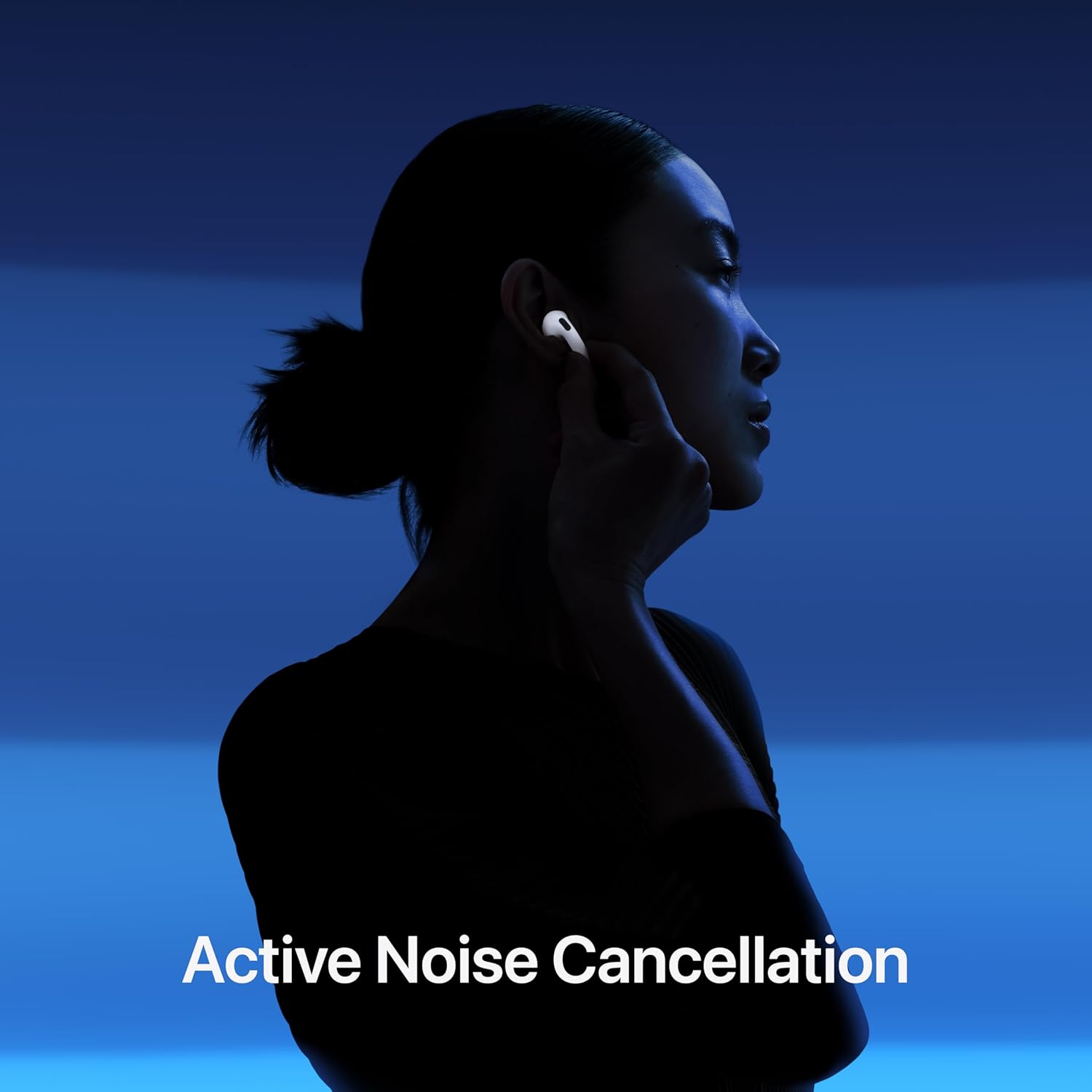 Apple AirPods 4 Wireless Earbuds, Bluetooth Headphones, with Active Noise Cancellation, Adaptive Audio, Transparency Mode, Personalized Spatial Audio, USB-C Charging Case, Wireless Charging, H2 Chip image 3
