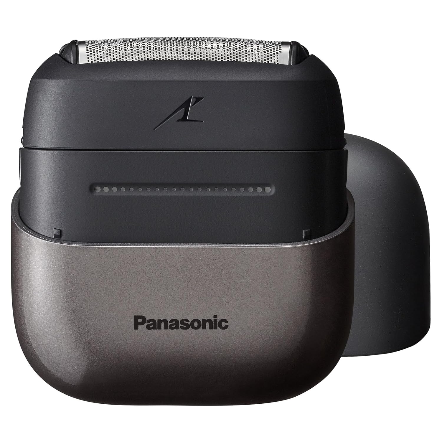 Panasonic Swipe Right Travel Shaver for Men, Portable Electric Razor with USB-C Charging, 3-Blade Cutting System and Beard Sensor Technology, Wet/Dry Use - ES-CM3A-K image 1