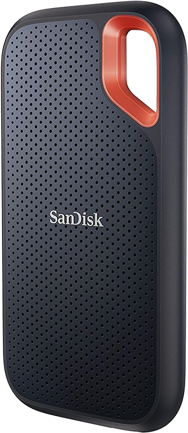 SanDisk 2TB Extreme Portable SSD - Up to 1050MB/s, USB-C, USB 3.2 Gen 2, IP65 Water and Dust Resistance, Updated Firmware - External Solid State Drive - SDSSDE61-2T00-G25 image 1