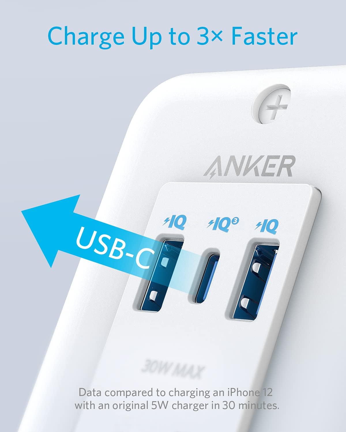 Anker USB C Wall Outlet, PowerExtend USB-C Wall Outlet, 2 outlets and 2 USB Ports and 30W Power Delivery Port, Tamper Resistant Receptacles, ETL Listed image 6