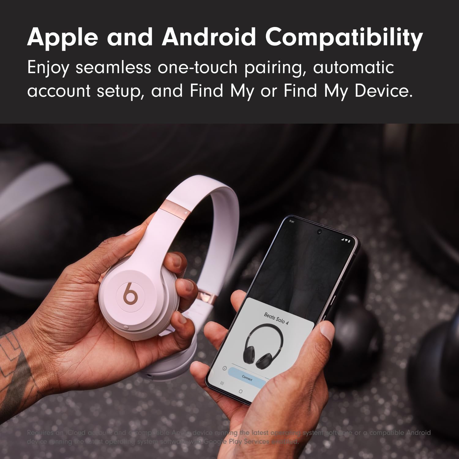 Beats Solo 4 - Wireless Bluetooth On-Ear Headphones, Apple & Android Compatible, Up to 50 Hours of Battery Life - Matte Black image 7