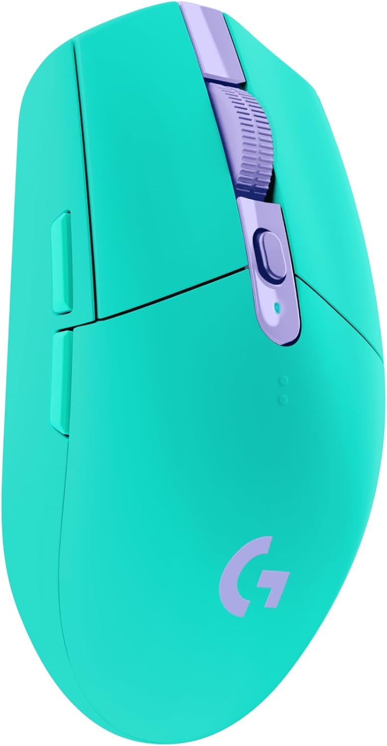 Logitech G305 LIGHTSPEED Wireless Gaming Mouse, Hero 12K Sensor, 12,000 DPI, Lightweight, 6 Programmable Buttons, 250h Battery Life, On-Board Memory, PC/Mac - Mint image 1