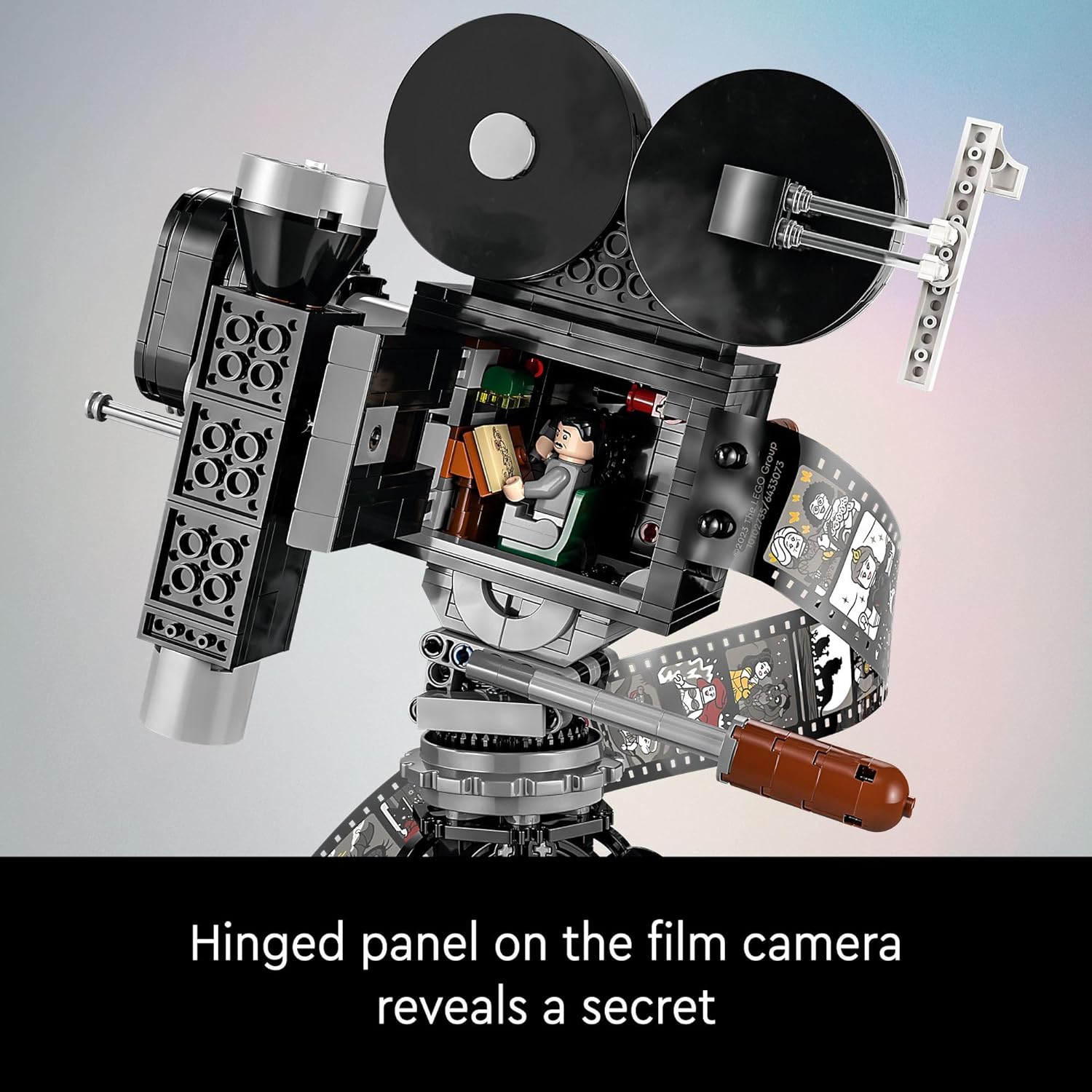 LEGO Disney Walt Disney Tribute Camera Building Set - Bedroom or Office Decor for Men & Women, Ages 18+ - Collectible Craft Model Kit - Gift Idea for Fans - 43230 image 3