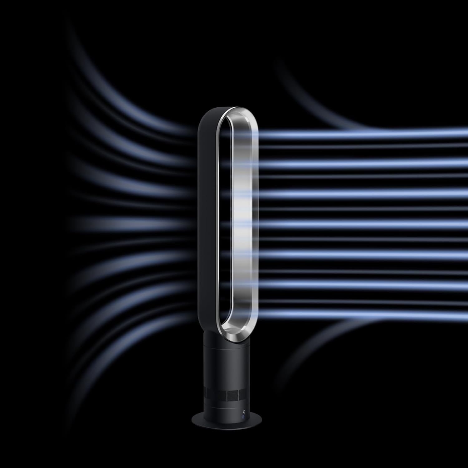 Dyson Cool AM07 Air Multiplier Bladeless Tower Fan, Iron/Blue image 3