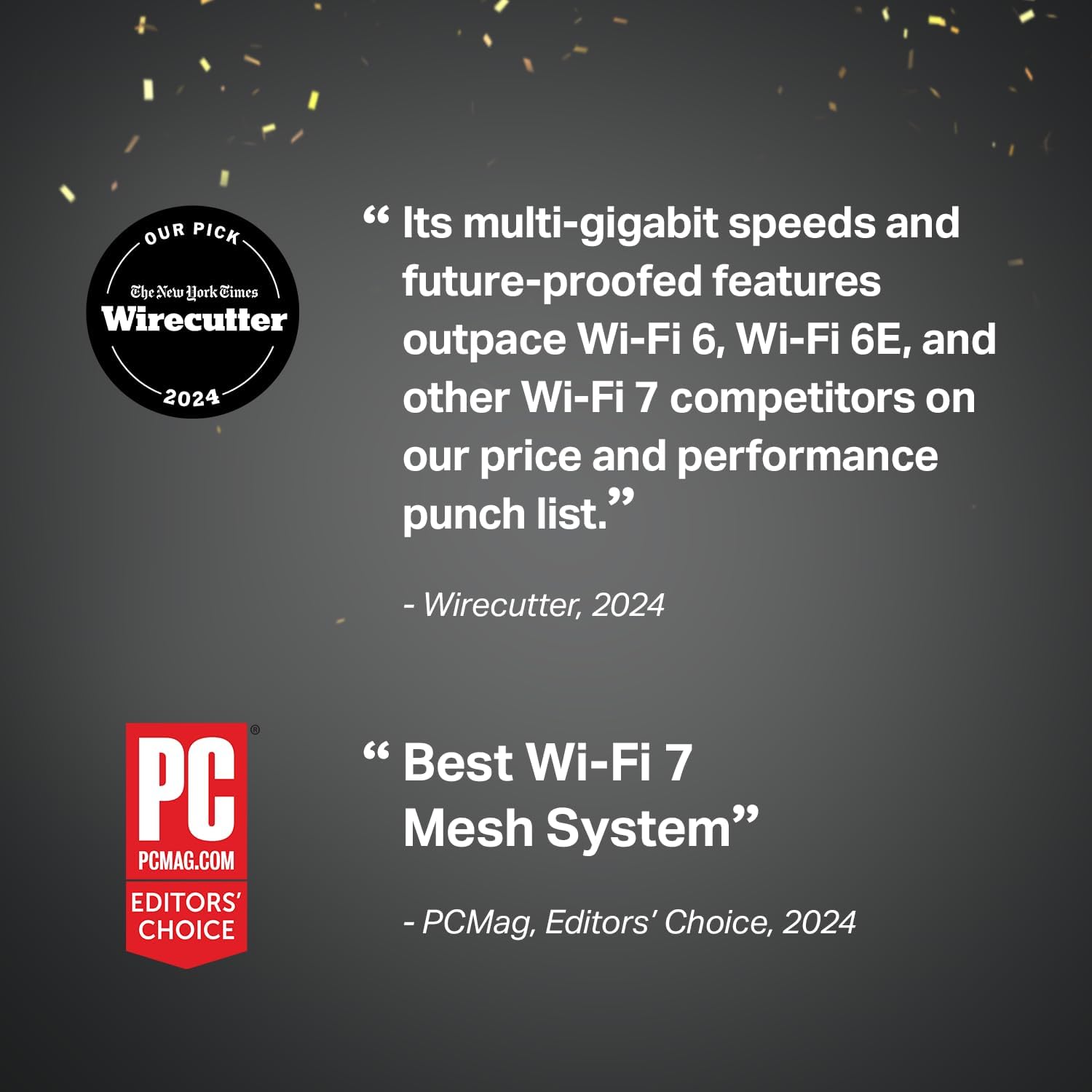TP-Link 𝐃𝐞𝐜𝐨 BE63 Tri-Band WiFi 7 BE10000 Whole Home Mesh System - 6-Stream 10 Gbps, 4x2.5G Ports Wired Backhaul, 4x Smart Internal Antennas, VPN, MU-MIMO, HomeShield, Free Expert Support (3-Pack) image 2