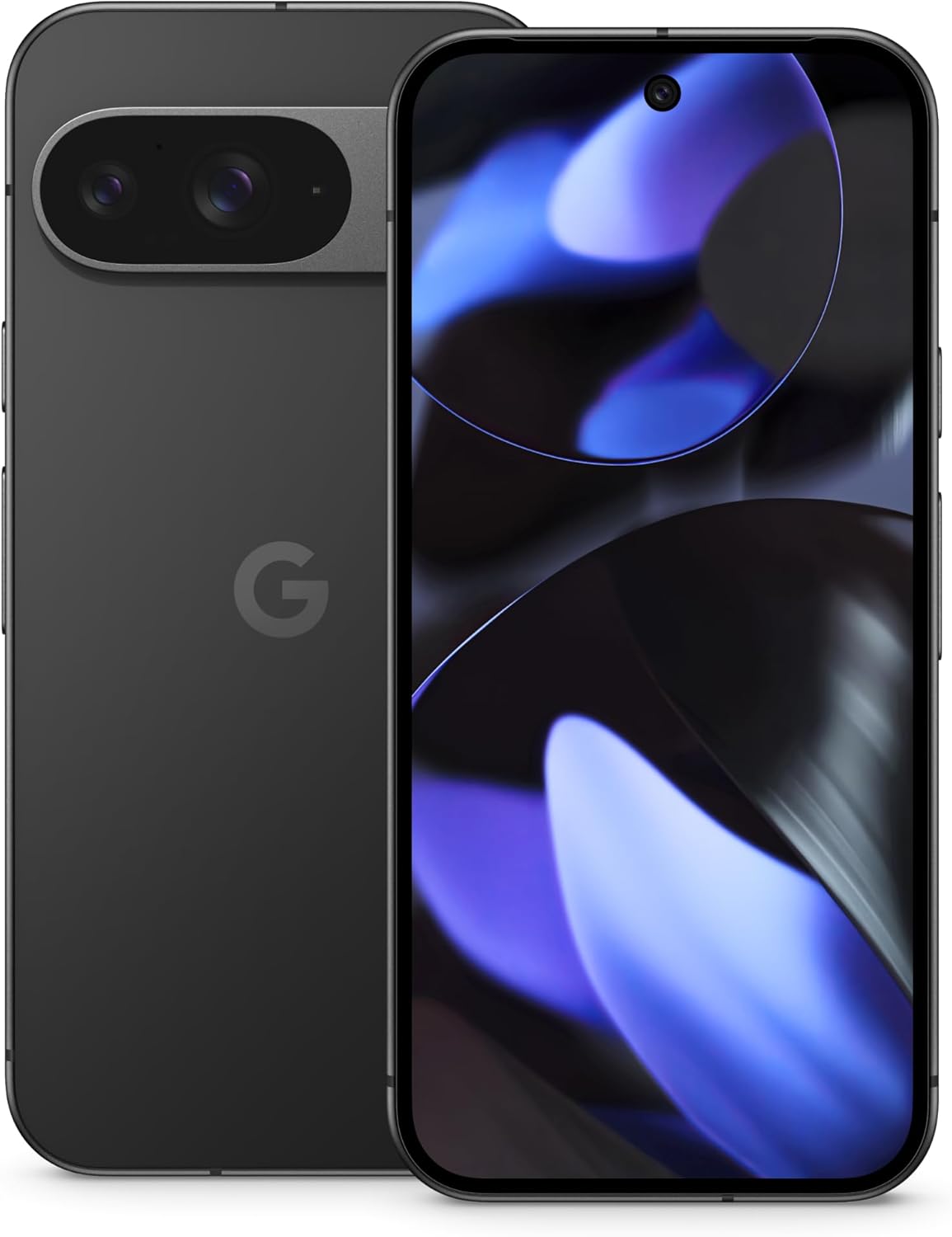 Google Pixel 9 - Unlocked Android Smartphone with Gemini, 24-Hour Battery, Advanced Camera, and 6.3" Actua Display - Obsidian - 128 GB image 1
