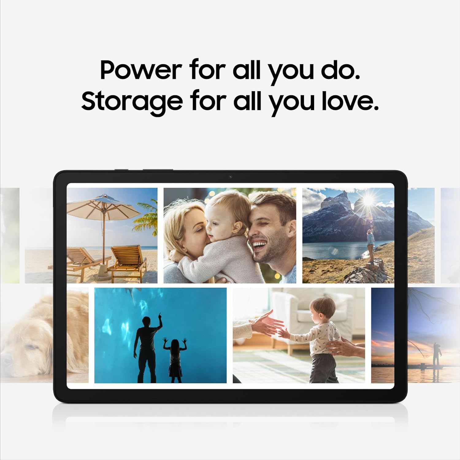 Samsung Galaxy Tab A9+ Plus 11” 64GB Android Tablet, Big Screen, Quad Speakers, Upgraded Chipset, Multi Window Display, Slim, Light, Durable, Kids Friendly Design, US Version, 2024, Silver image 6