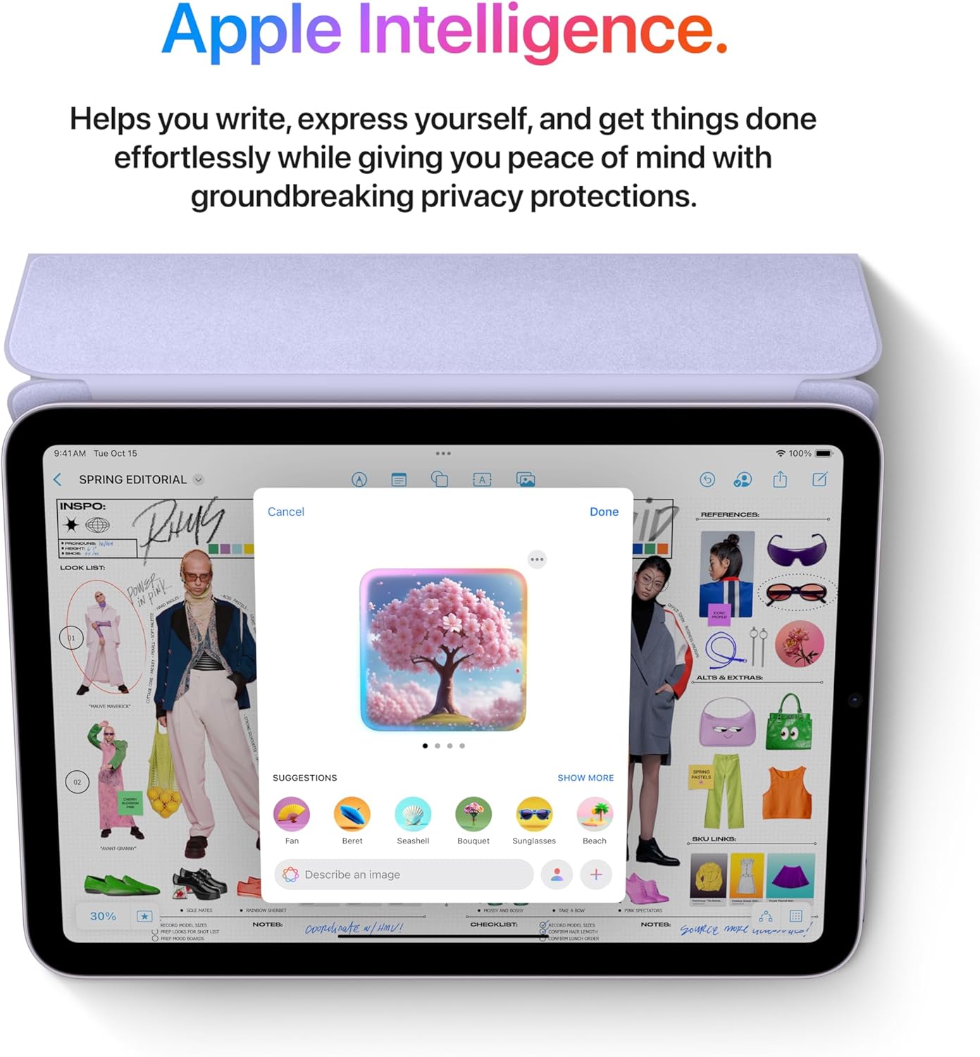 Apple iPad mini (A17 Pro): Apple Intelligence, 8.3-inch Liquid Retina Display, 128GB, Wi-Fi 6E, 12MP Front/12MP Back Camera, Touch ID, All-Day Battery Life — Space Gray image 2