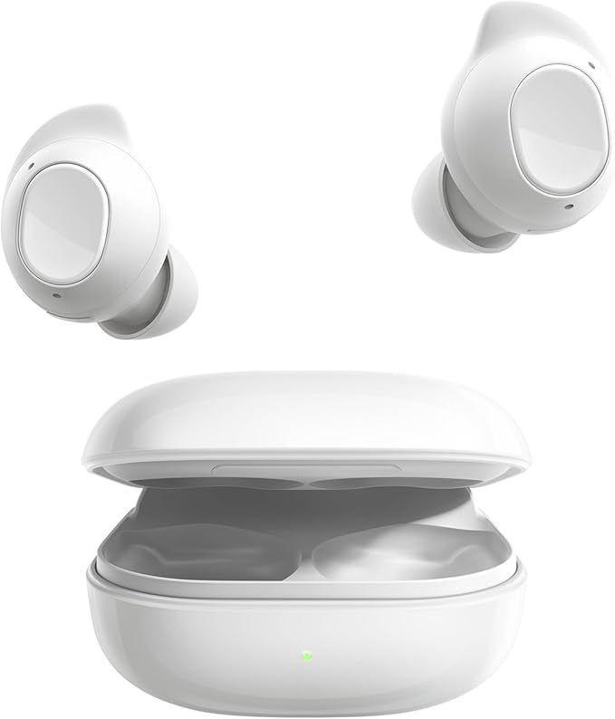 Samsung Galaxy Buds FE True Wireless Bluetooth Earbuds, In-Ear Secure Fit, Noise Cancelling, Auto Switch Audio, Touch Control, Built-in Voice Assistant, White [US Version, 1Yr Manufacturer Warranty] image 1