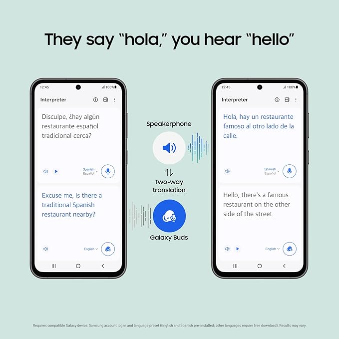 Samsung Galaxy Buds FE True Wireless Bluetooth Earbuds, In-Ear Secure Fit, Noise Cancelling, Auto Switch Audio, Touch Control, Built-in Voice Assistant, White [US Version, 1Yr Manufacturer Warranty] image 4