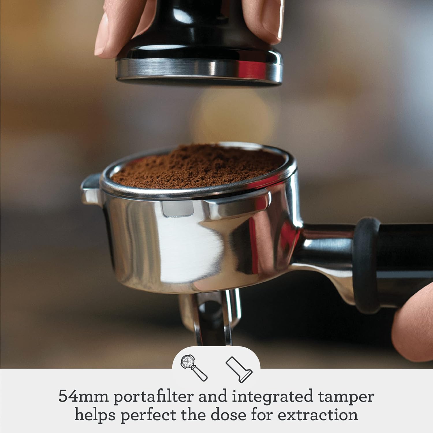 Breville the Infuser Espresso Machine, One Size, Black Sesame image 3