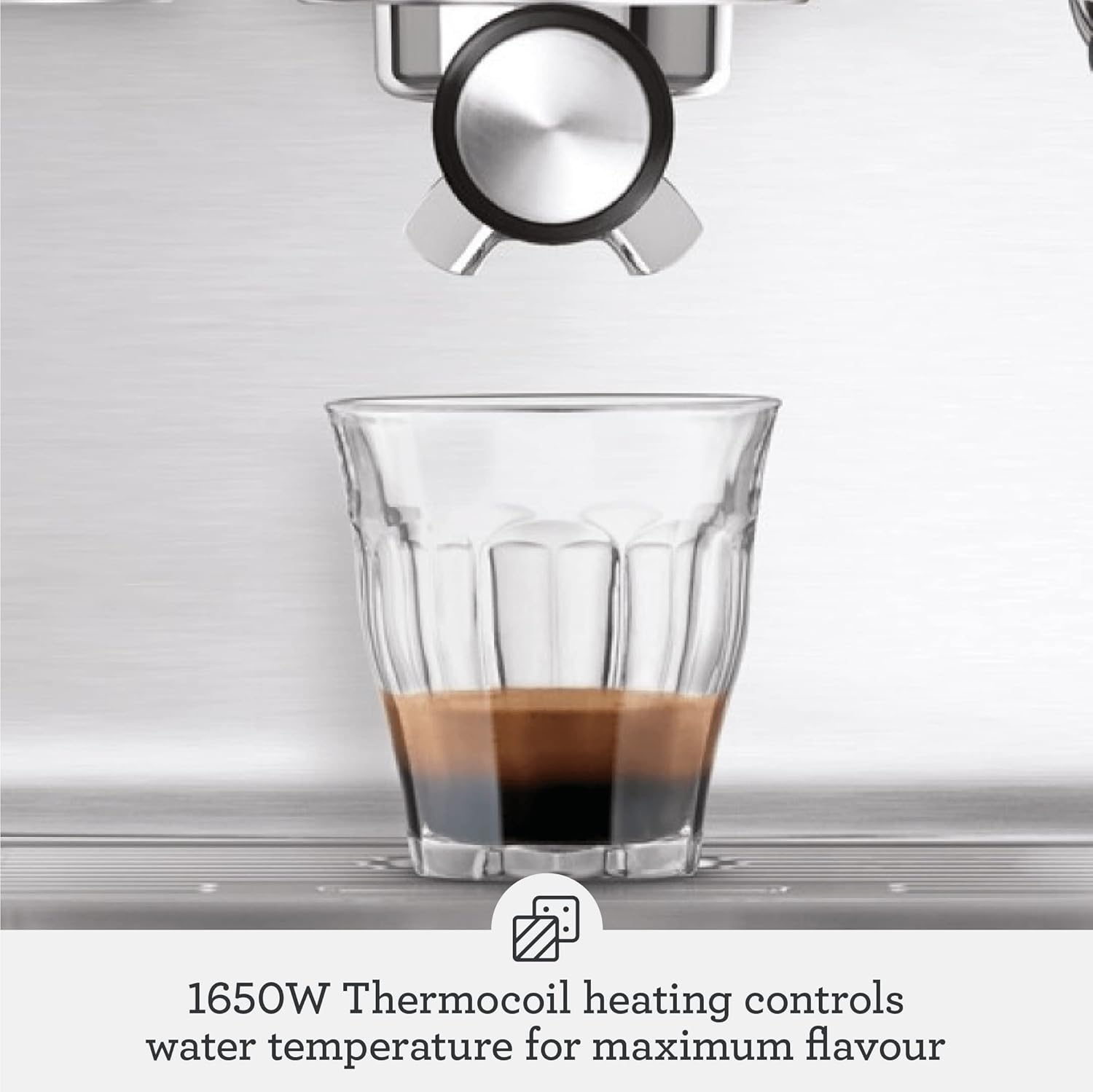 Breville the Infuser Espresso Machine, One Size, Black Sesame image 4