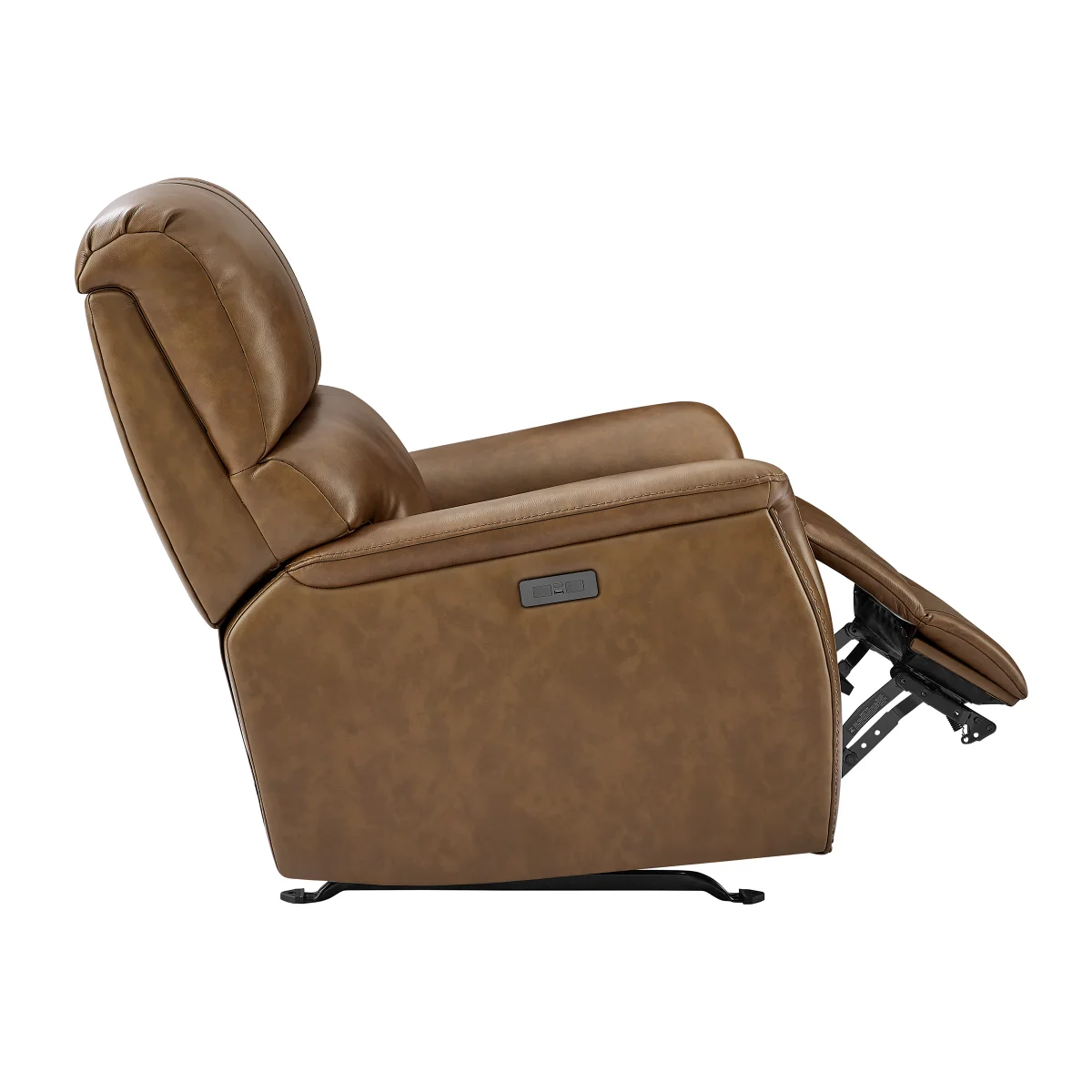 Barcalounger Presley Leather Power Rocker Recliner with Power Headrest image 2