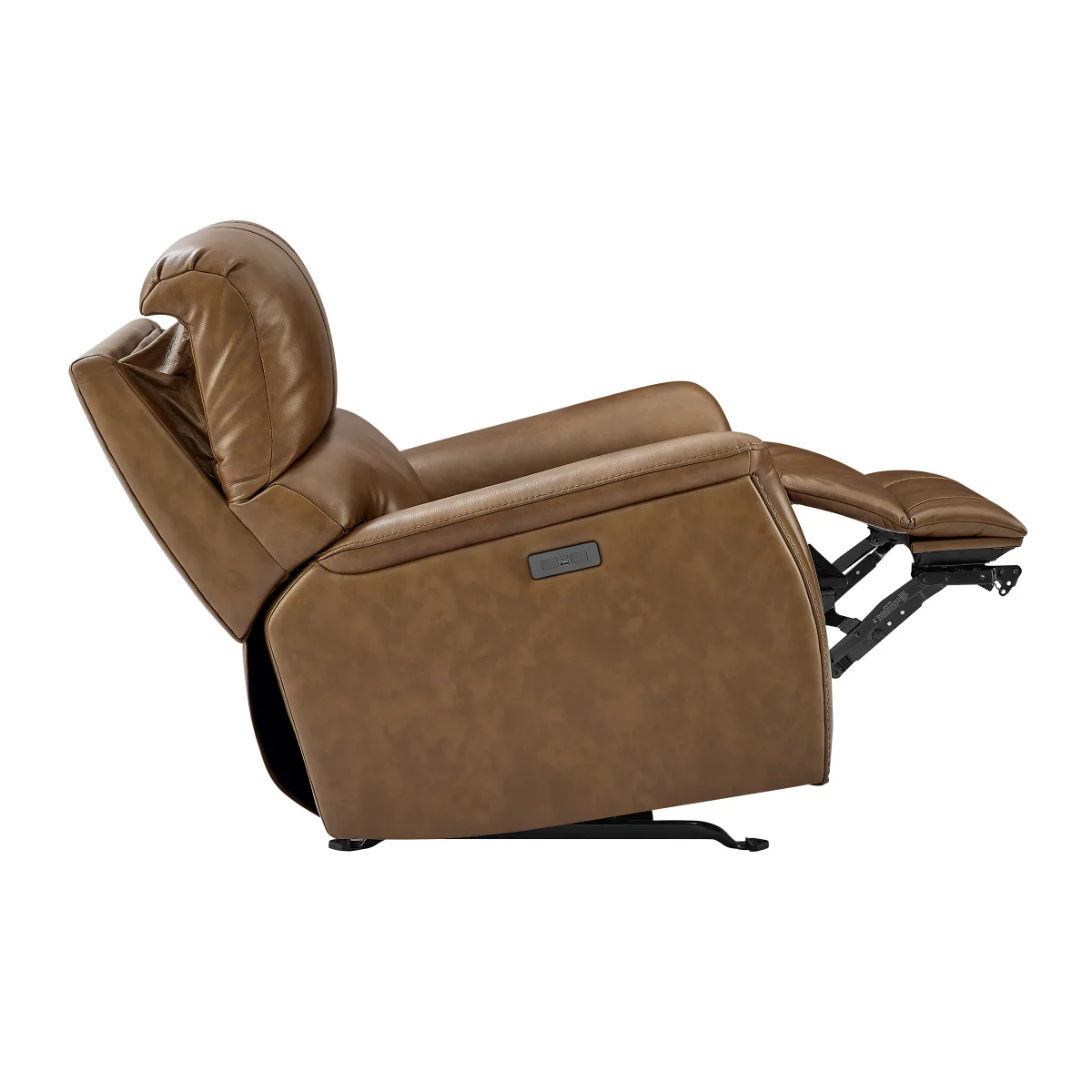 Barcalounger Presley Leather Power Rocker Recliner with Power Headrest image 5