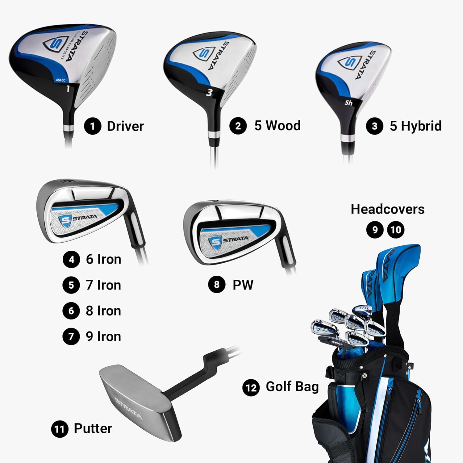 Callaway Golf Men’s Strata Complete Set image 3