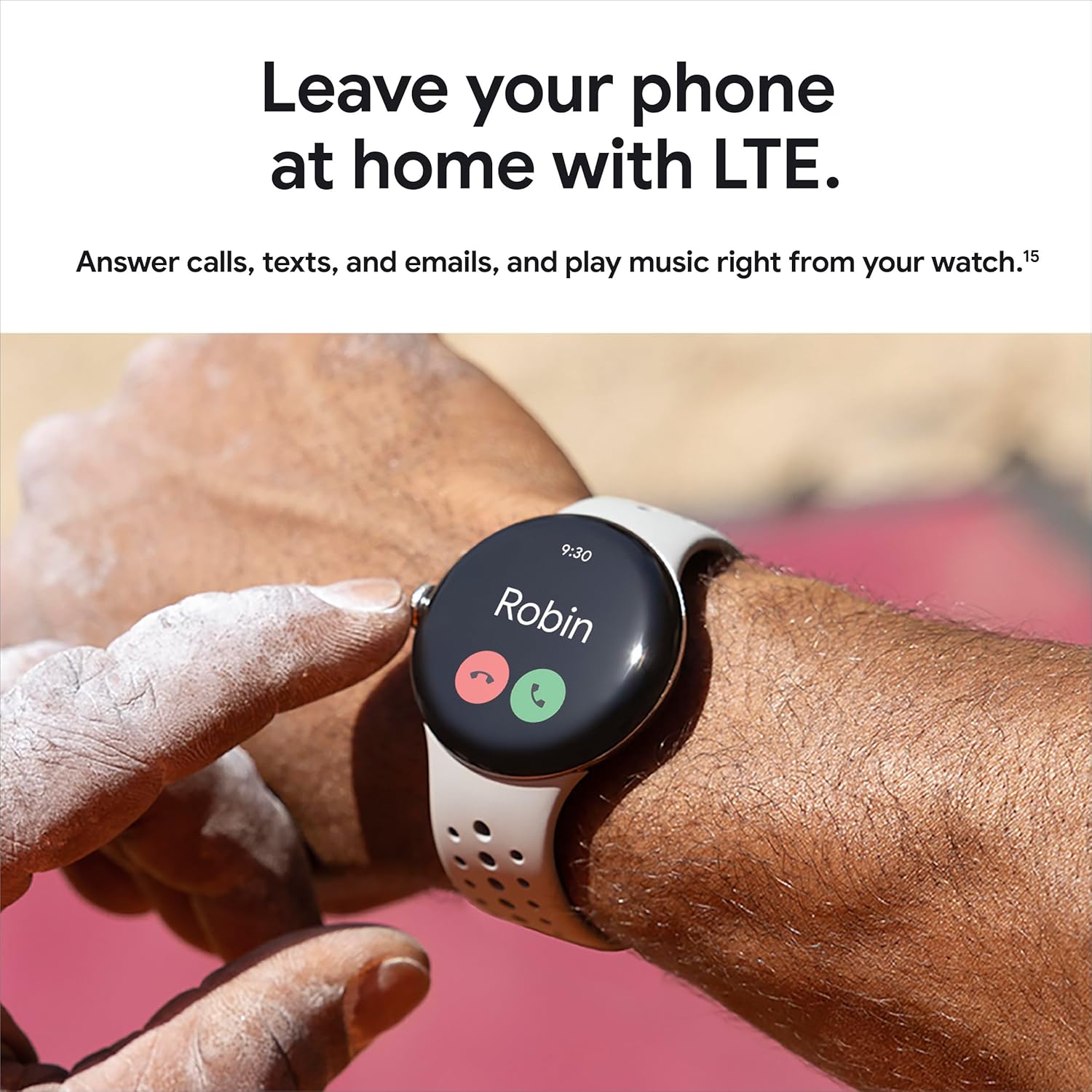Google Pixel Watch 2 (Previous Model) with the Best of Fitbit - Heart Rate Tracking, Stress Management, Safety Features - Android Smartwatch - Polished Silver Aluminum Case - Bay Active Band - LTE image 10