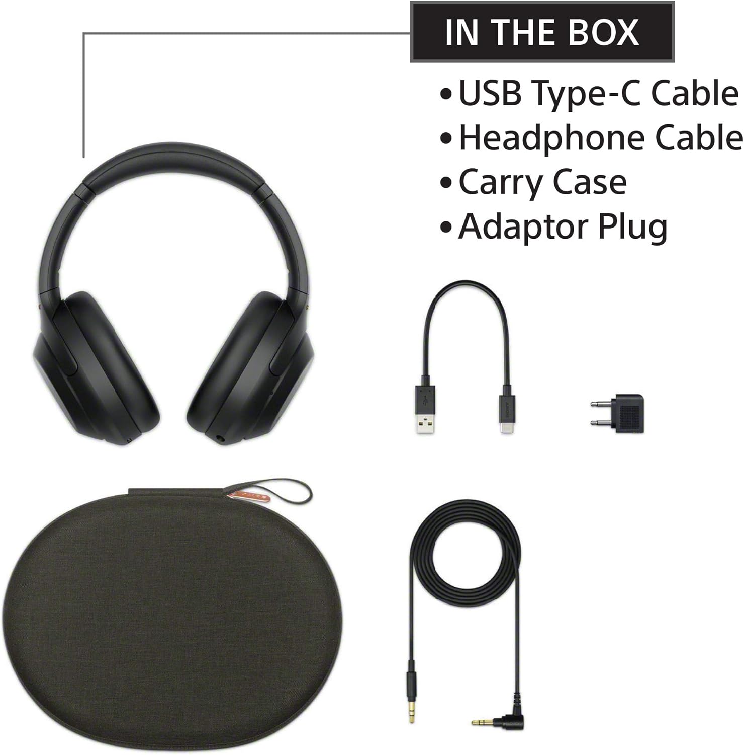 Sony WH-1000XM4 Wireless Premium Noise Canceling Overhead Headphones with Mic for Phone-Call and Alexa Voice Control, Midnight Blue WH1000XM4 image 8