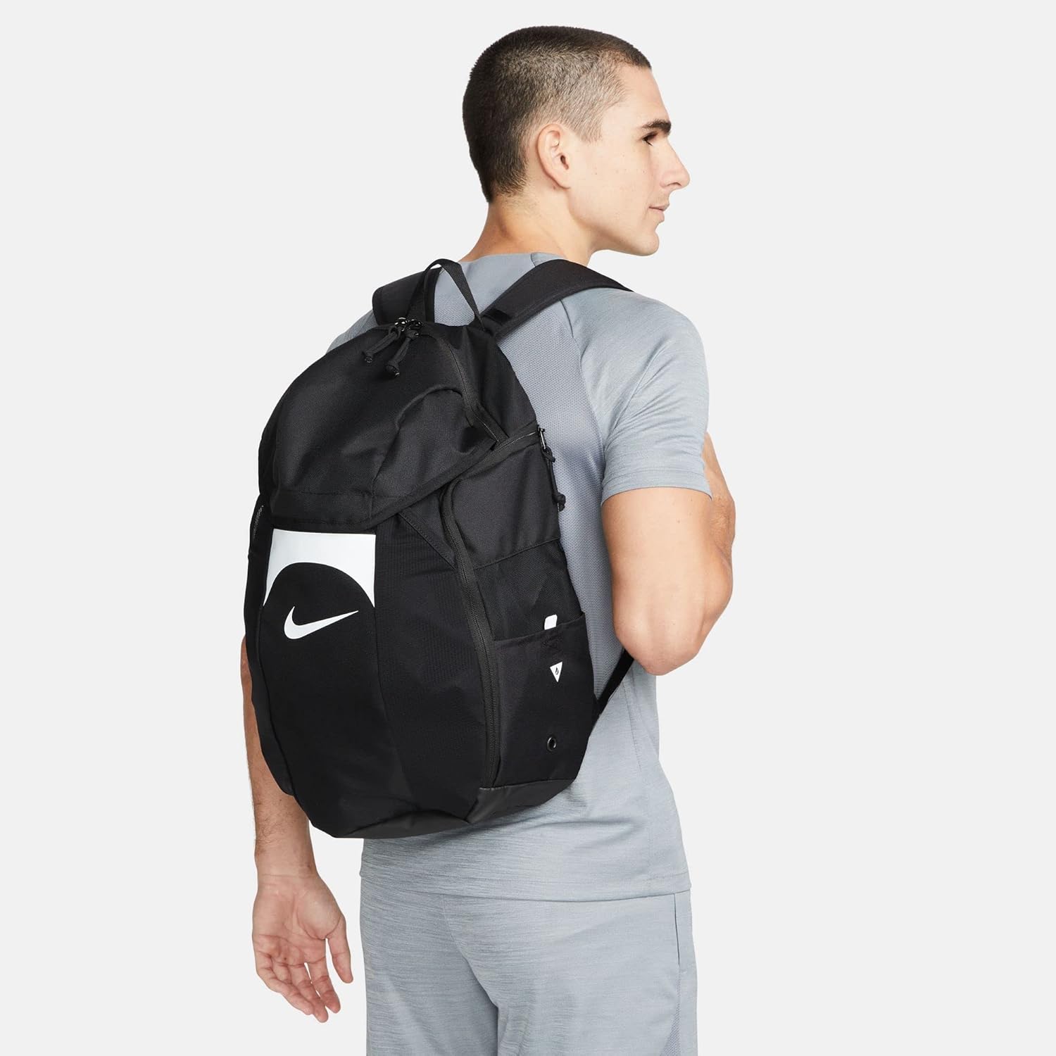 NIKE Backpack, Black, White, Talla única image 11