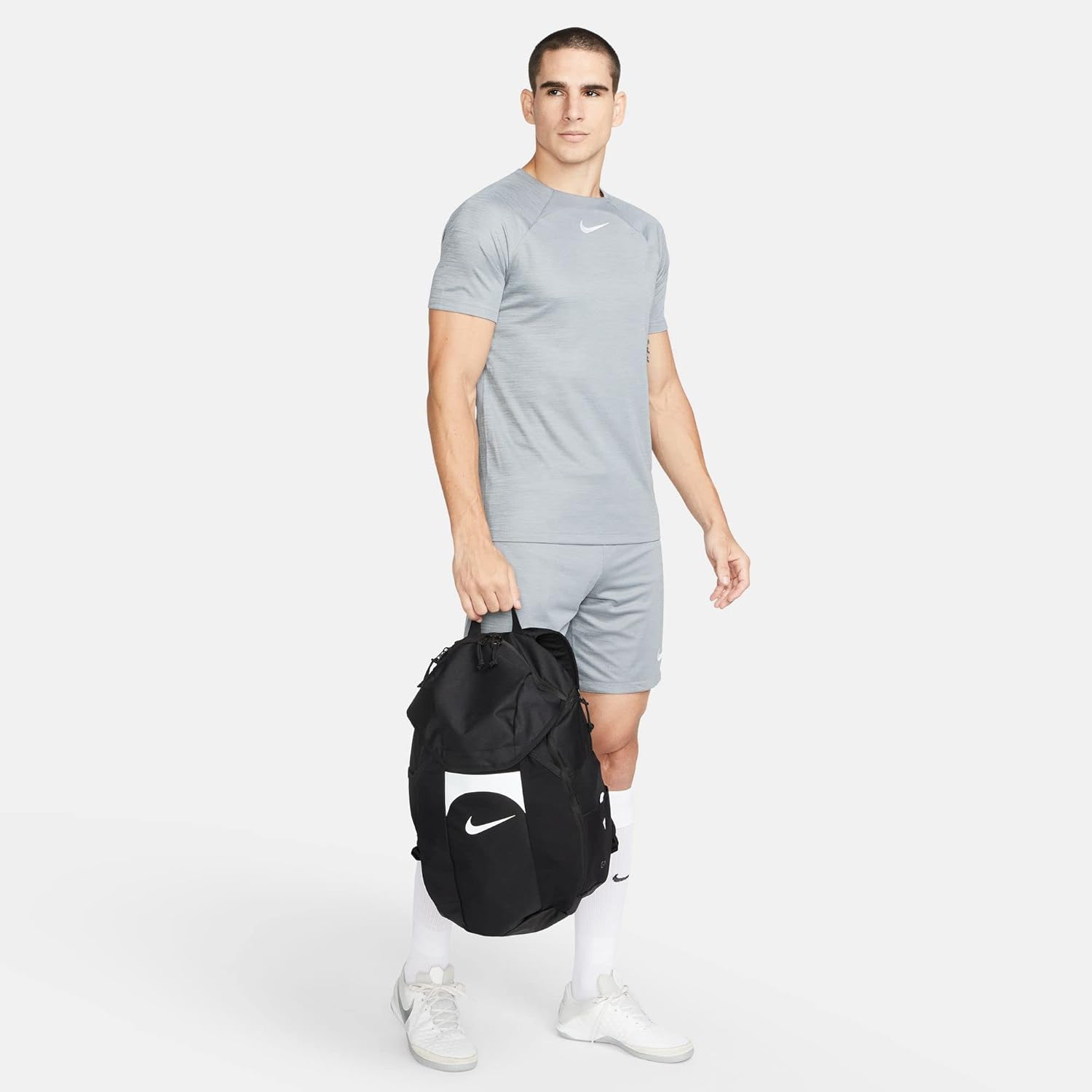 NIKE Backpack, Black, White, Talla única image 12