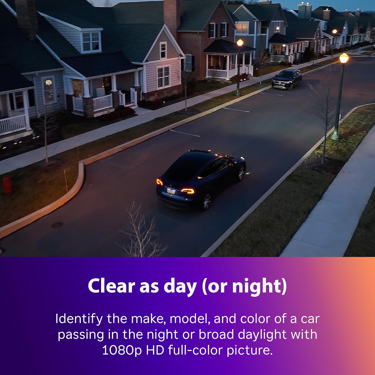 Roku Outdoor Camera - Home Security - IP65 Weather Resistant Wired Security Camera & Pet Monitor with 1080p HD Night Vision, Works with Alexa & Google, WDR, Motion & Sound Detection image 4