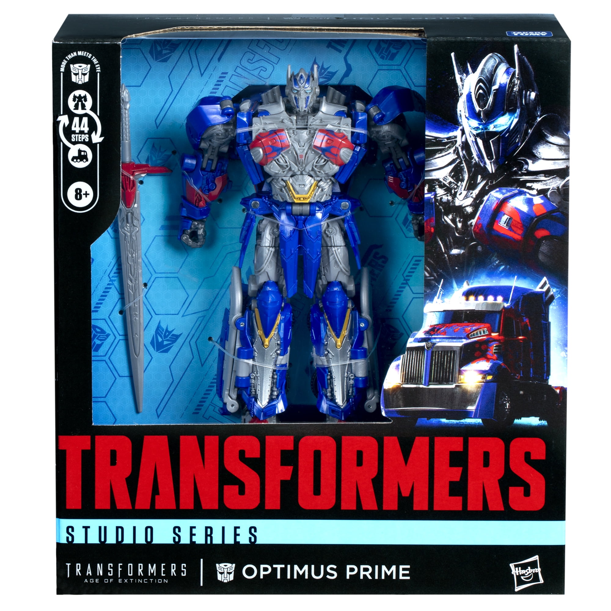 Transformers Studio Series Leader Class Age of Extinction Optimus Prime 8.5” Action Figure, 8+ image 2