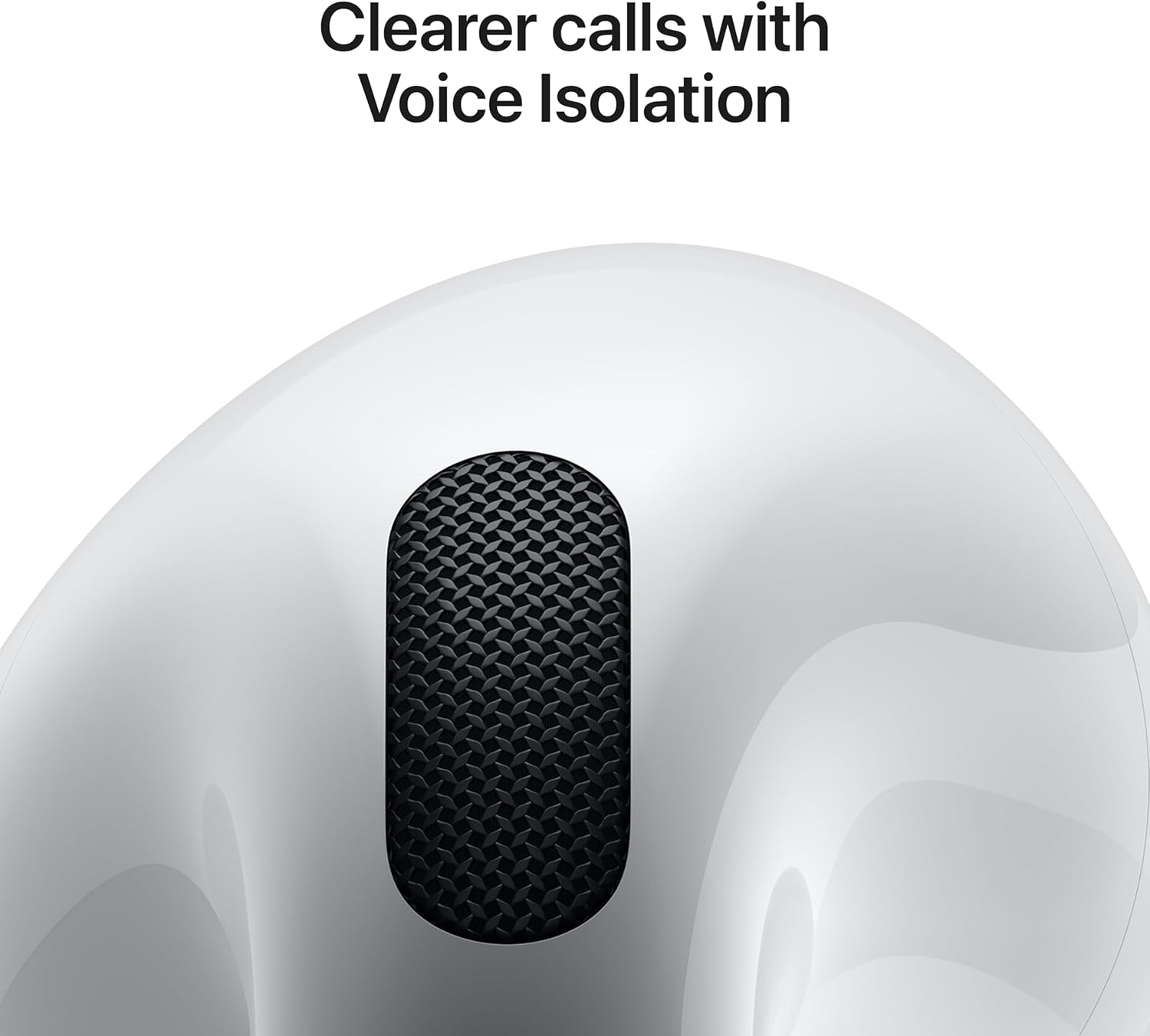 Apple AirPods 4 Wireless Earbuds, Bluetooth Headphones, Personalized Spatial Audio, Sweat and Water Resistant, USB-C Charging Case, H2 Chip, Up to 30 Hours of Battery Life, Effortless Setup for iPhone image 5