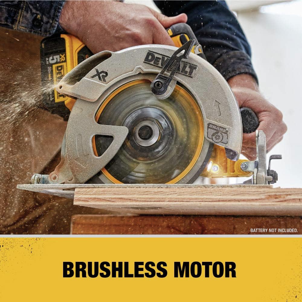 DEWALT 20V MAX Circular Saw Cordless with Brake, 7-1/4 Inch, Tool Only (DCS570B) image 6