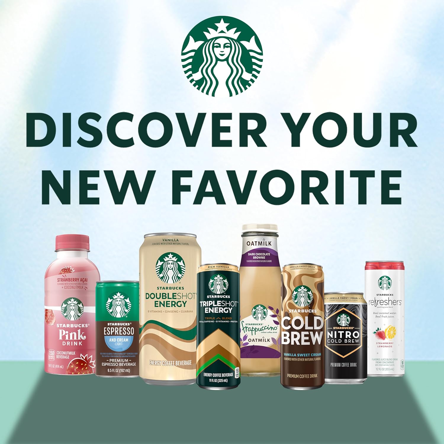 Starbucks Iced Energy Drink, Blueberry Lemonade, Zero Sugar Energy Drink, Plant Based Caffeine, Hydration, Mental Clarity, 12 Fl Oz Cans (Pack of 12) image 5