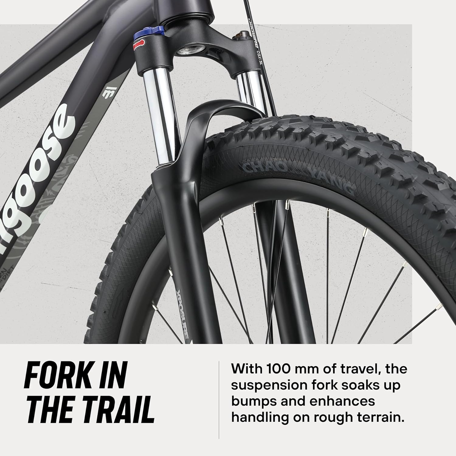Mongoose Switchback Mountain Bike for Men and Women, 8 to 10-Speed Drivetrain with Trigger Shifters, 27.5 to 29-Inch Wheels, 15.5 to 17.5-Inch Frame image 3