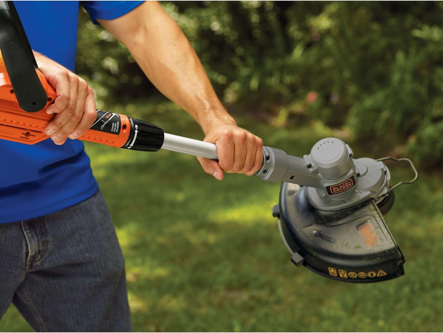BLACK+DECKER 20V MAX Lithium 12 inch Trimmer/Edger (LST300) image 12