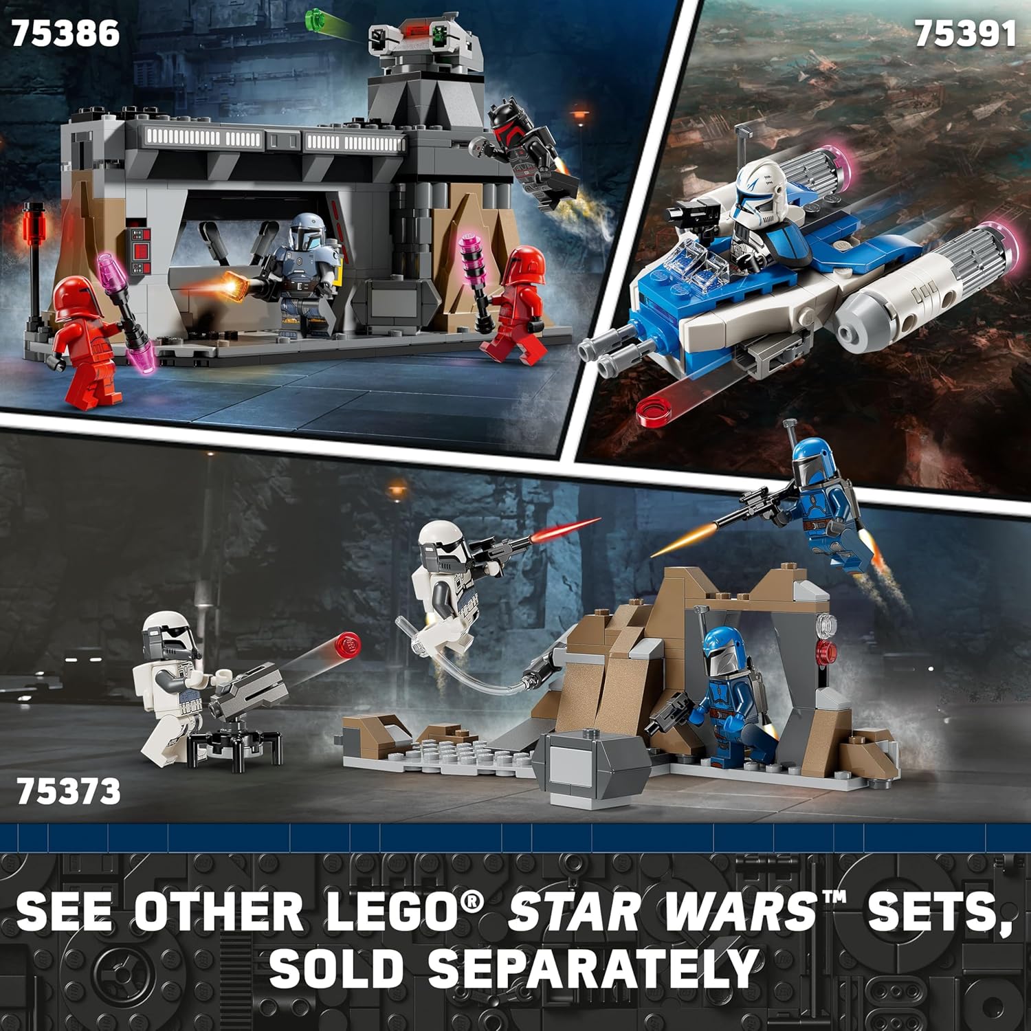 LEGO Star Wars Luke Skywalker X-Wing Mech, Buildable Star Wars Action Figure with Luke Skywalker Toy, Collectible Building Set for Kids, Creative Star Wars Gift for Boys and Girls Ages 6 and Up, 75390 image 6