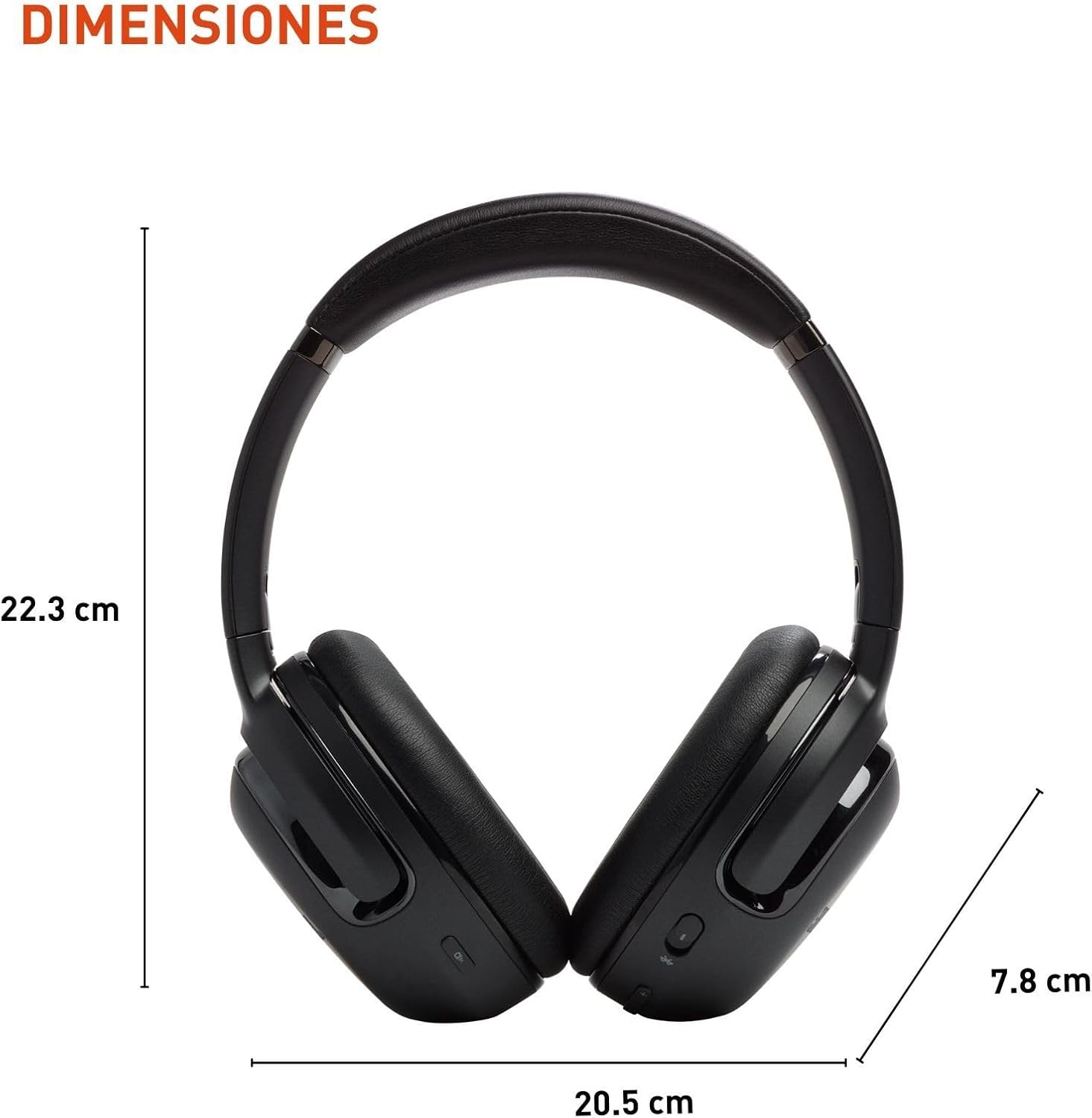 JBL Tour One M2 - Wireless Over-Ear Noise Cancelling Headphones (Black), Medium image 3